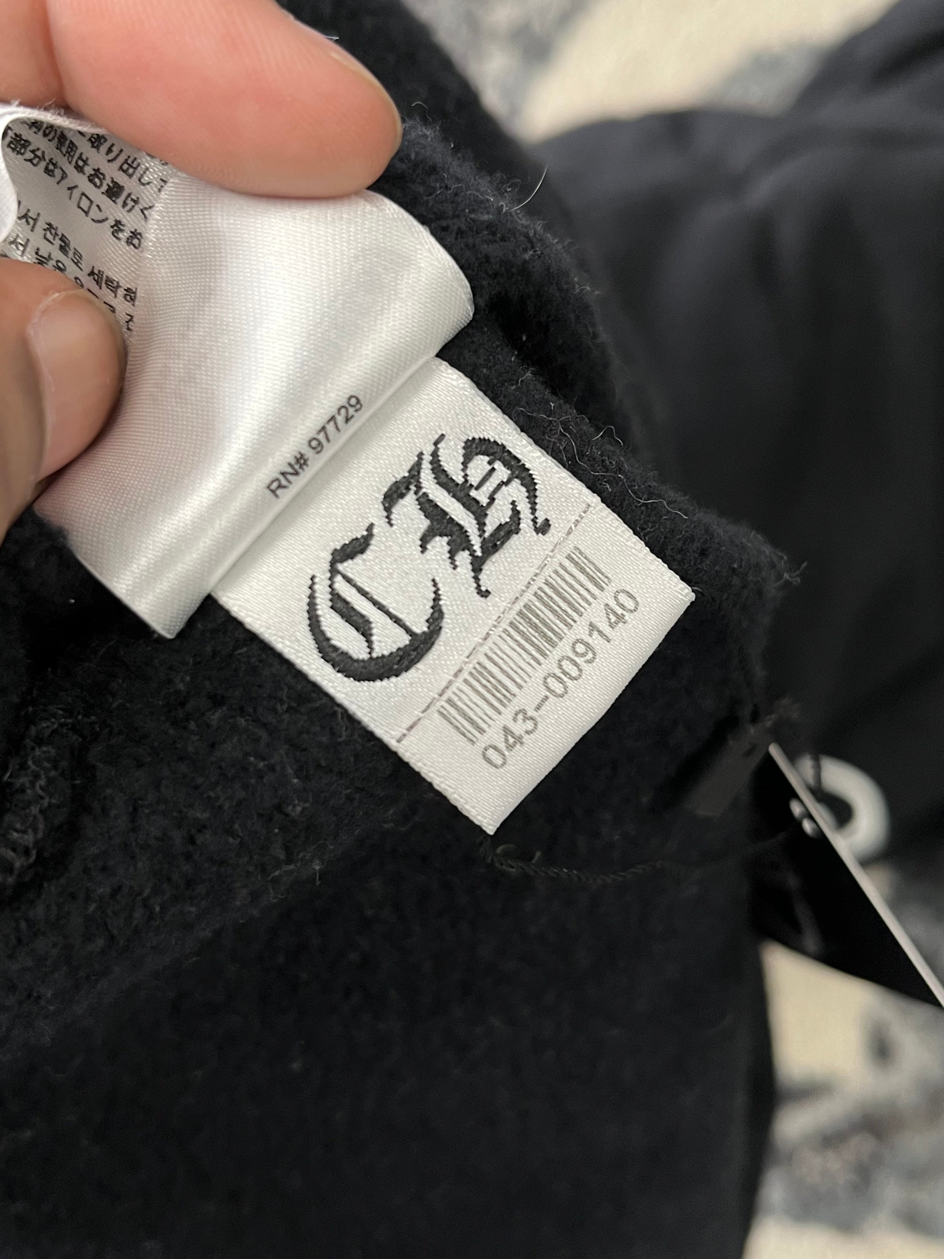 CHROME HEARTS fontaineblue 1 of 1 dice hoodie L U