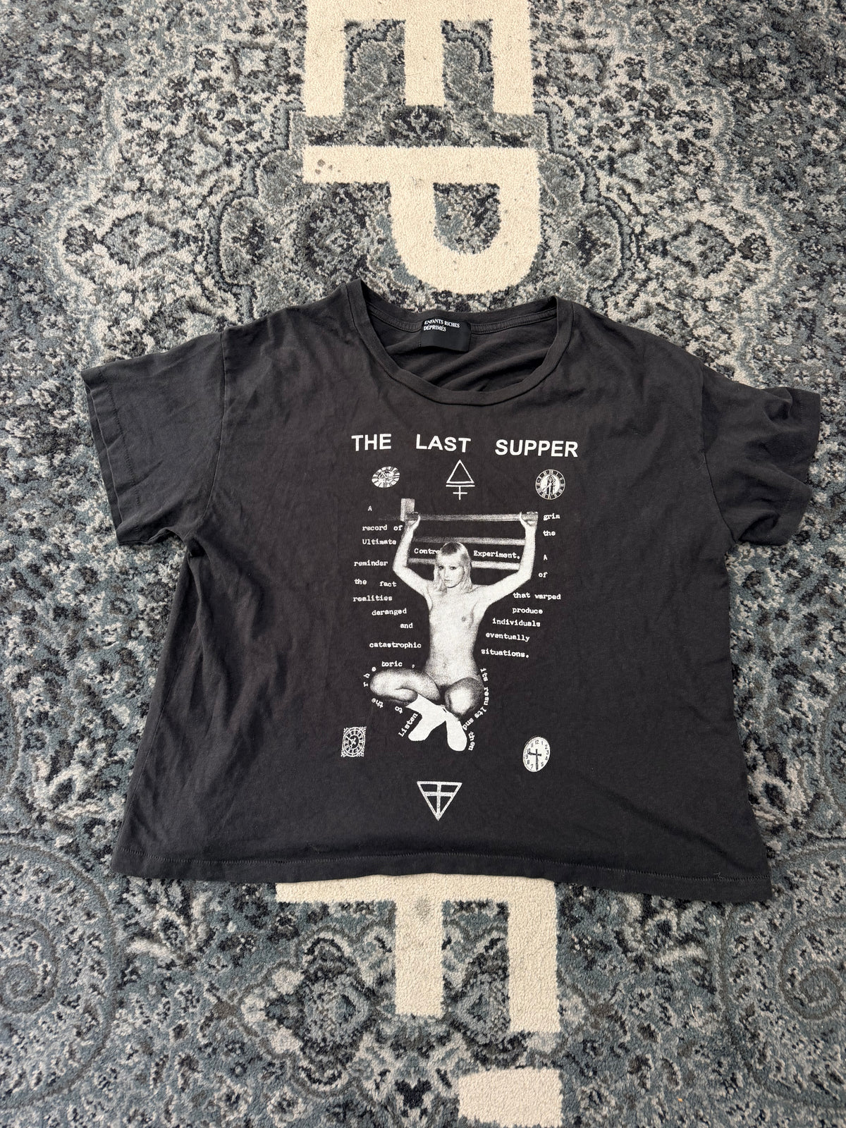 Enfants Riches Deprimes The Last Supper Shirt Size Large