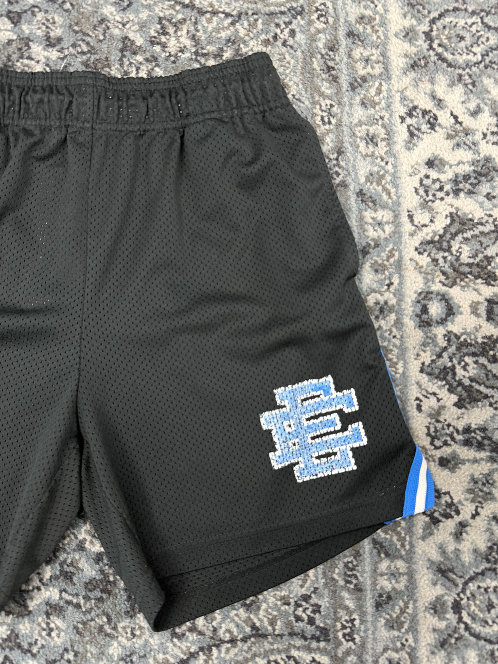 EE striped shorts black M U