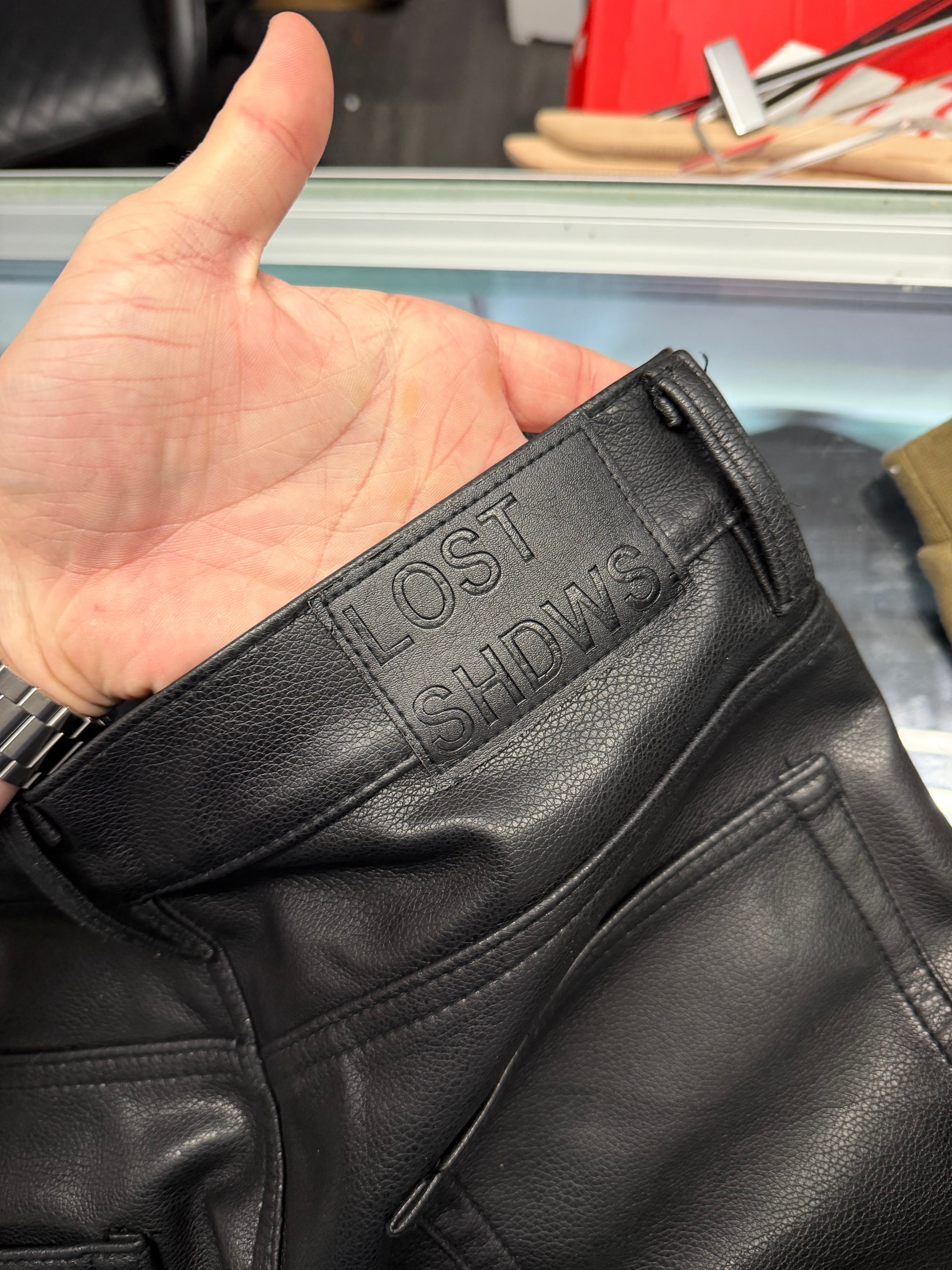 LOST SHADOWS jeans black/red 30 U