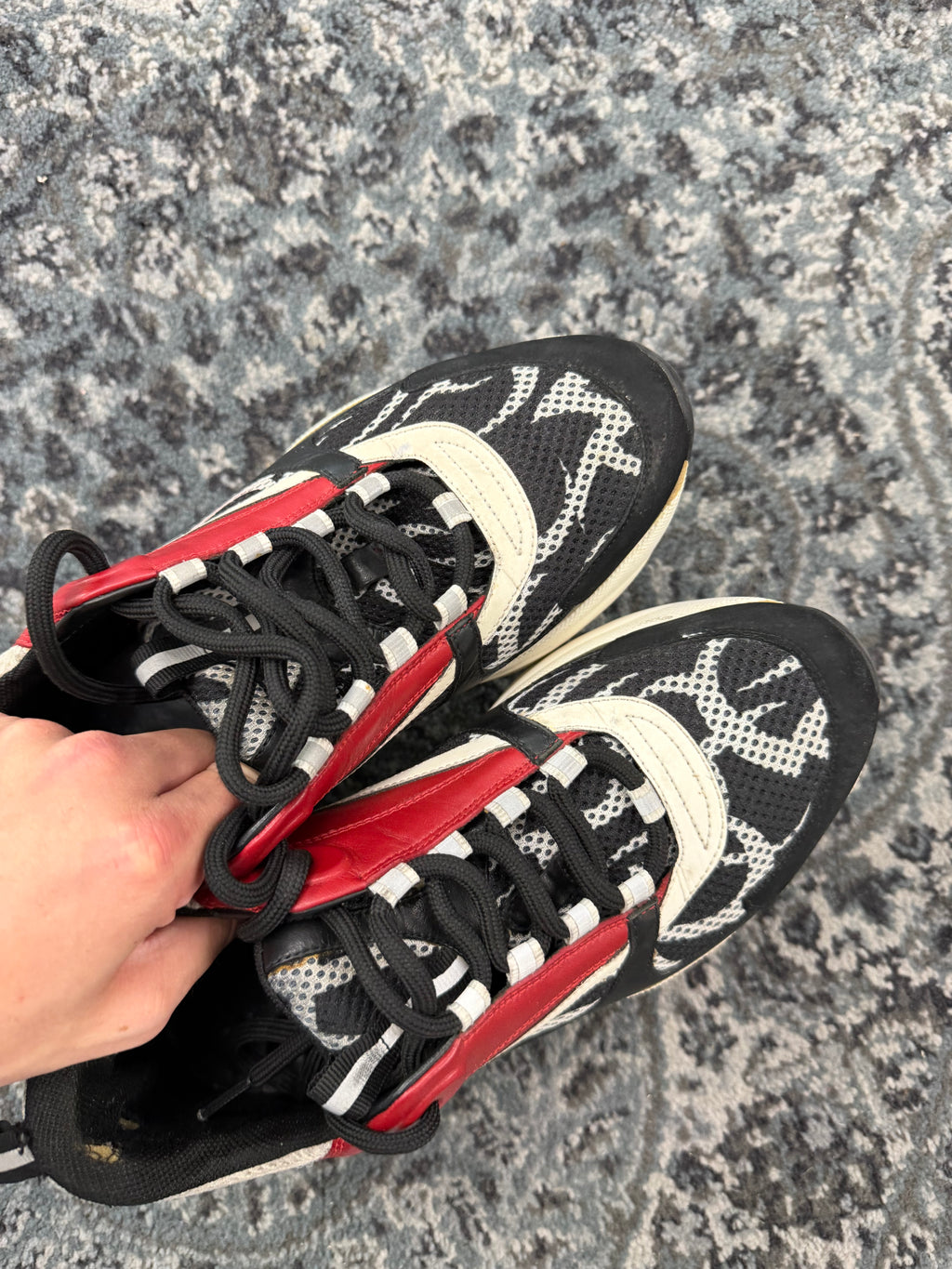 DIOR B22 runners "tribal print" 40 (7M) NB NI U
