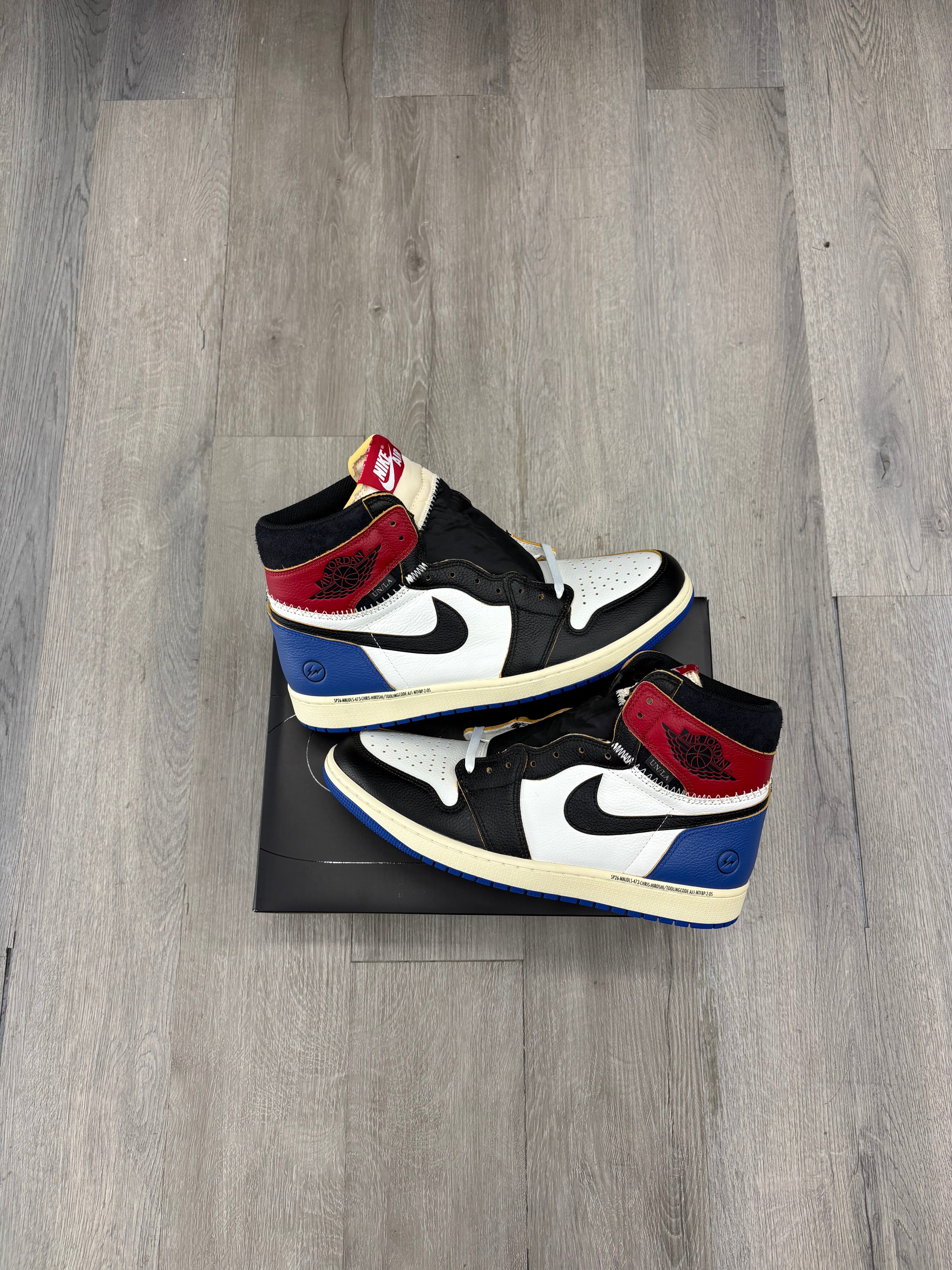 Jordan 1 Union x Fragment Red Sport Size 13 DS