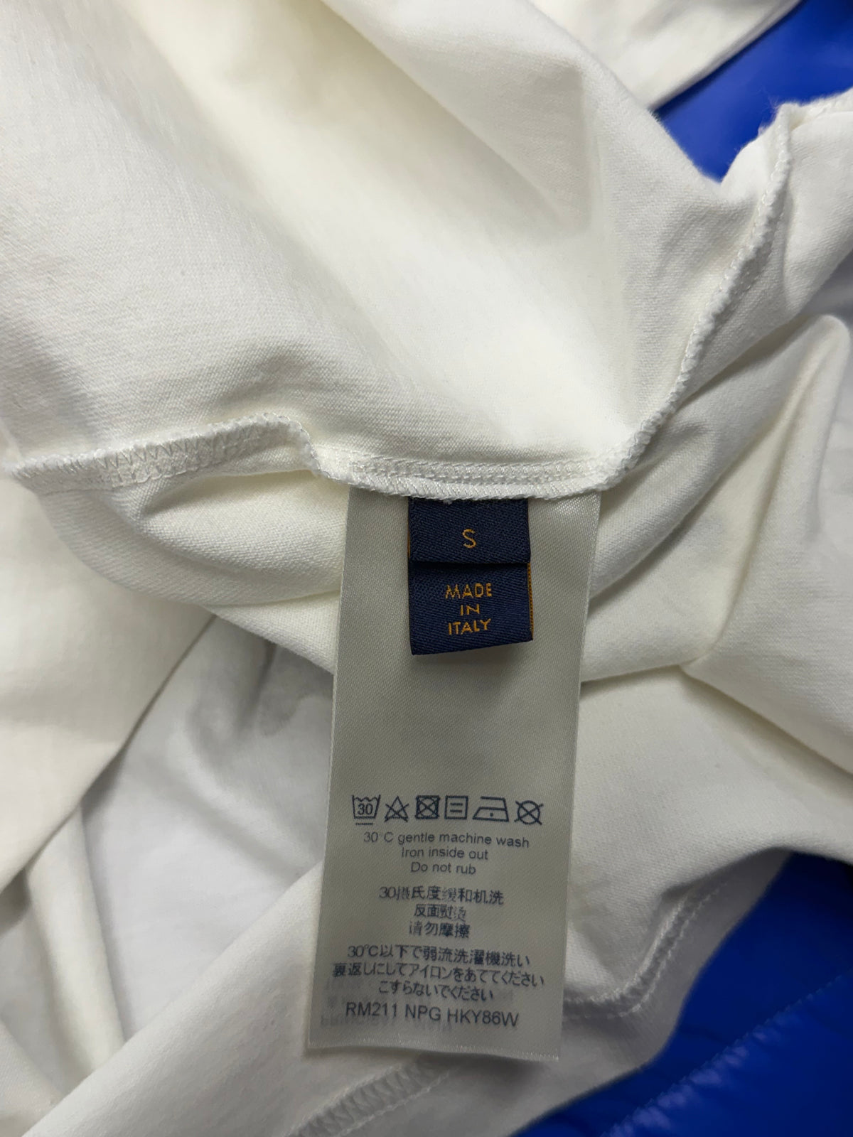 LV virgil dancing man shirt white S U