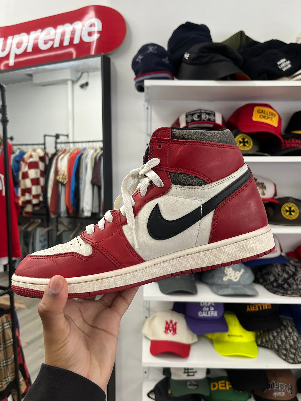 Jordan 1 Lost and Found Size 10.5 U WB