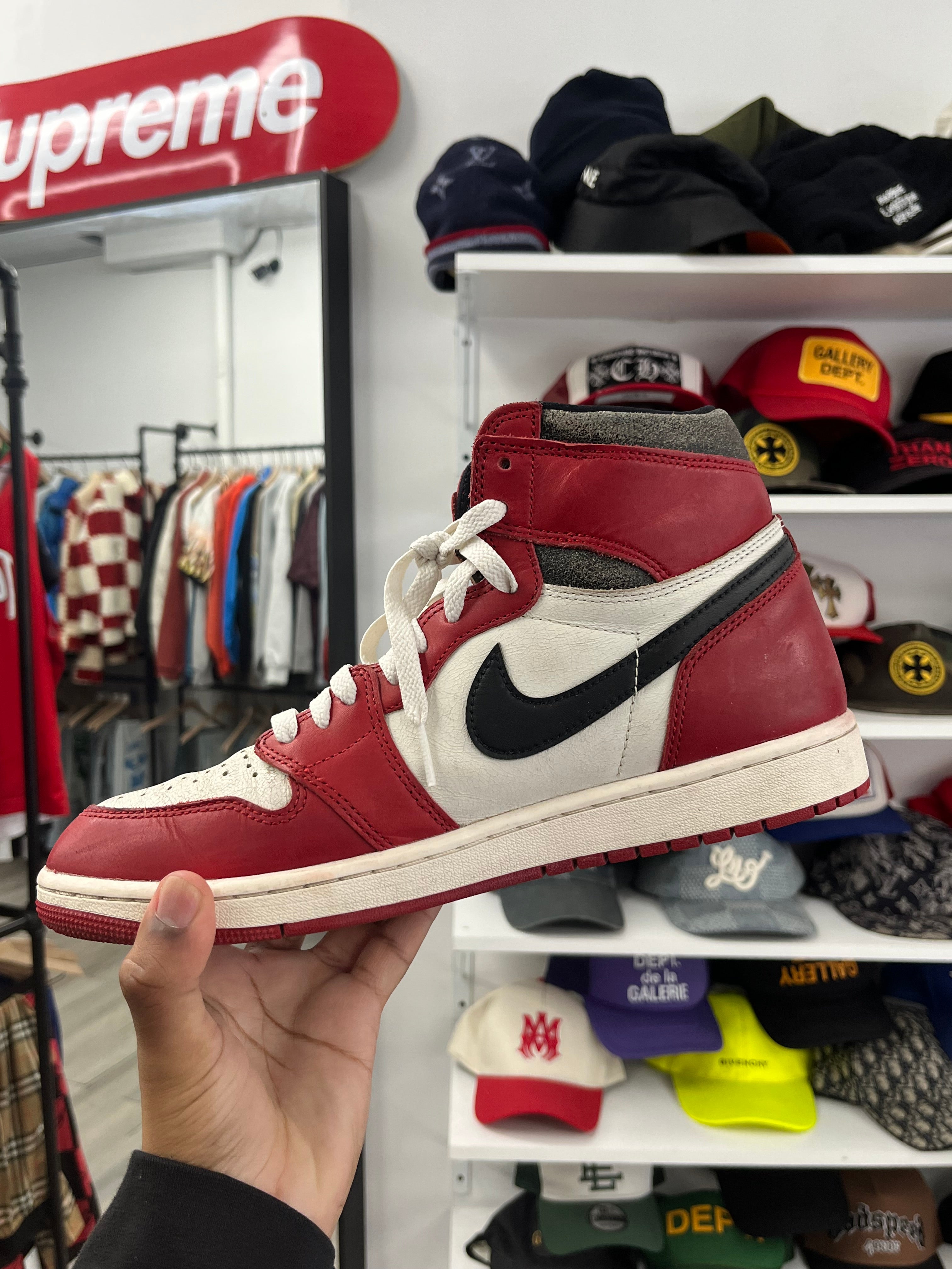 Jordan 1 Lost and Found Size 10.5 U WB