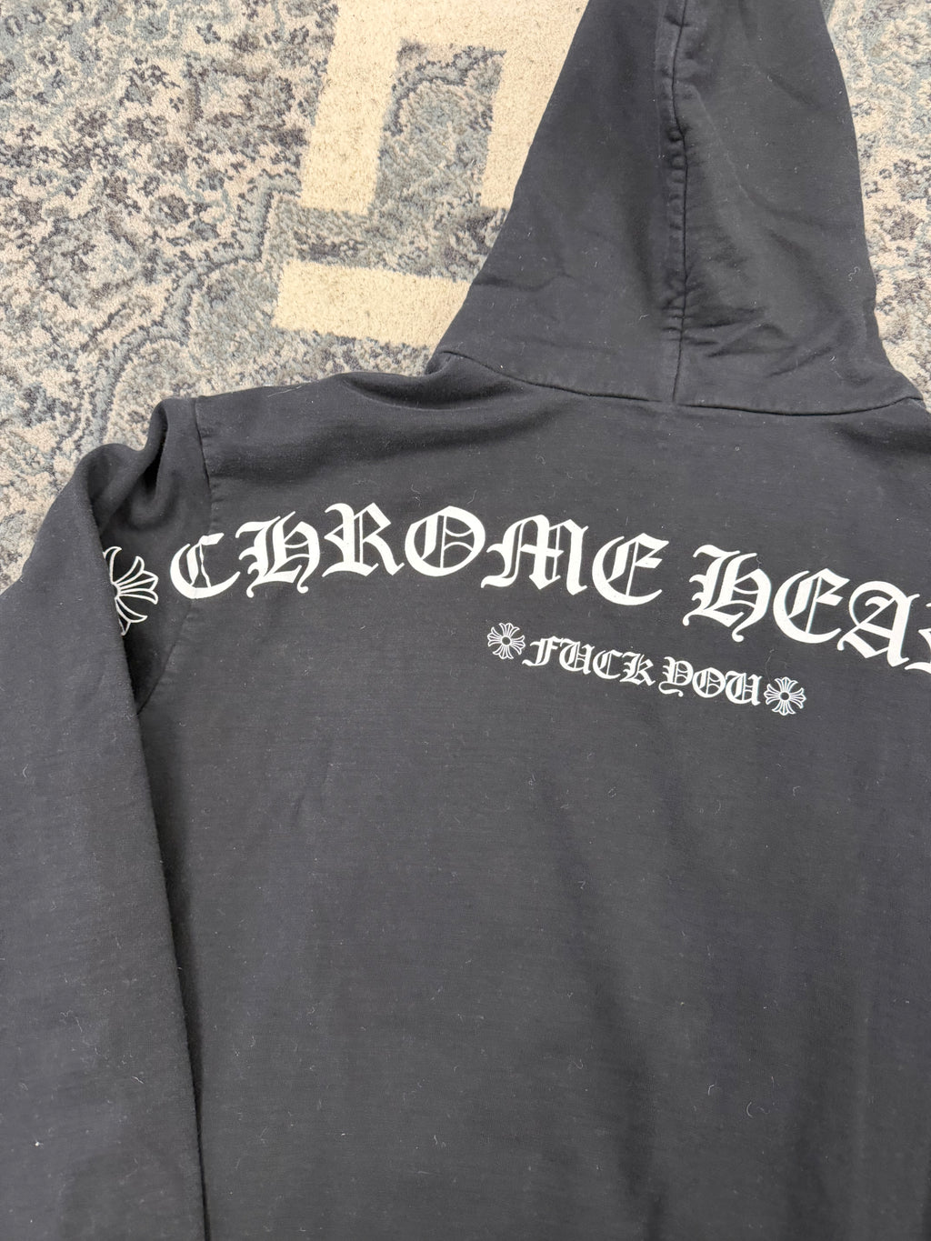 CHROME HEARTS f*ck you t bar sweatsuit L U