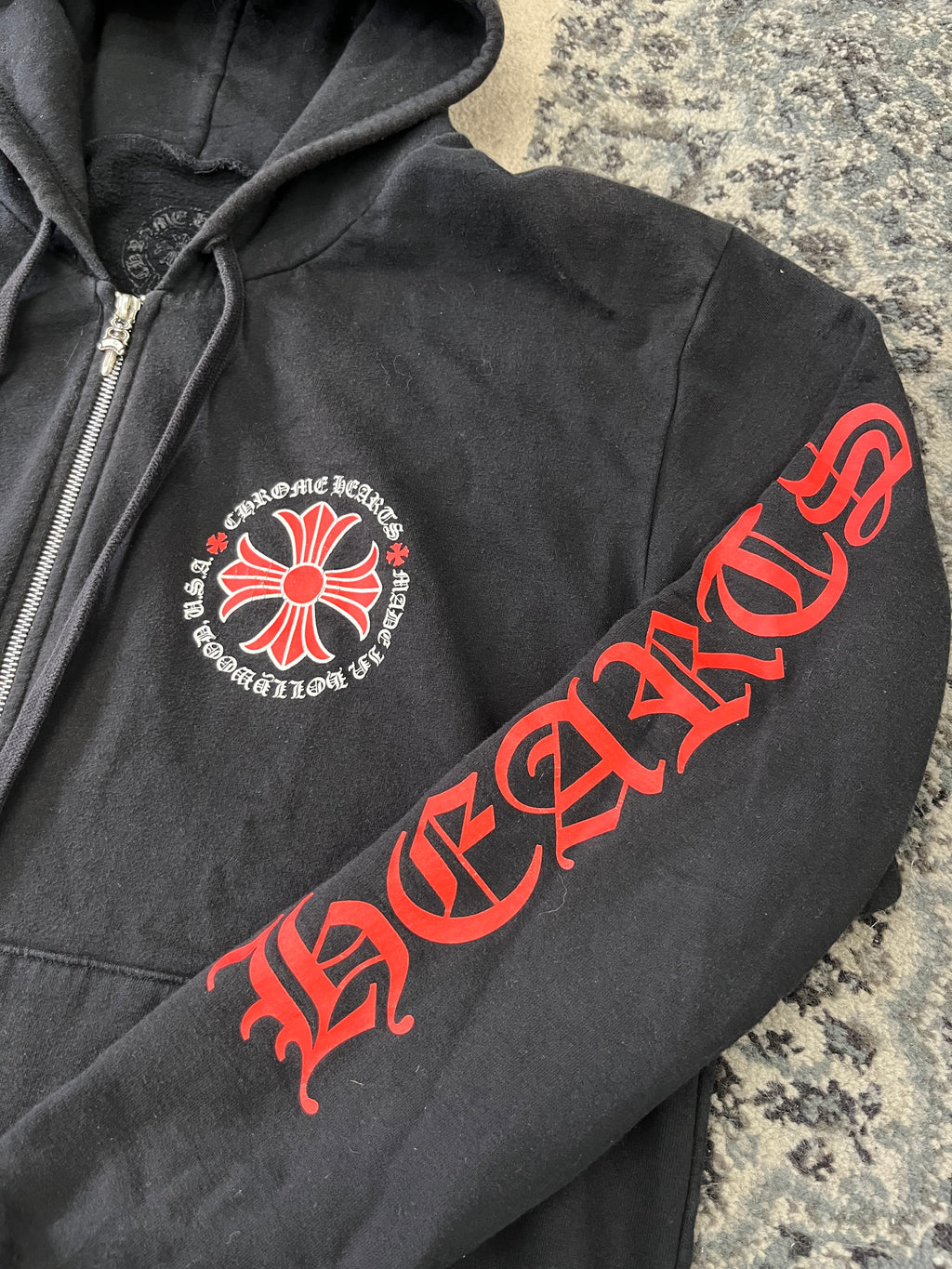 Chrome Hearts Hollywood Plus Zip Up Size Small U