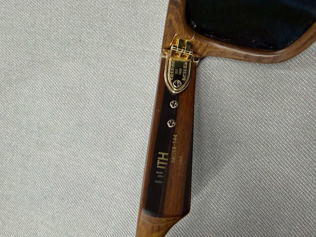 CHROME HEARTS "Lilith" wood glasses OS U
