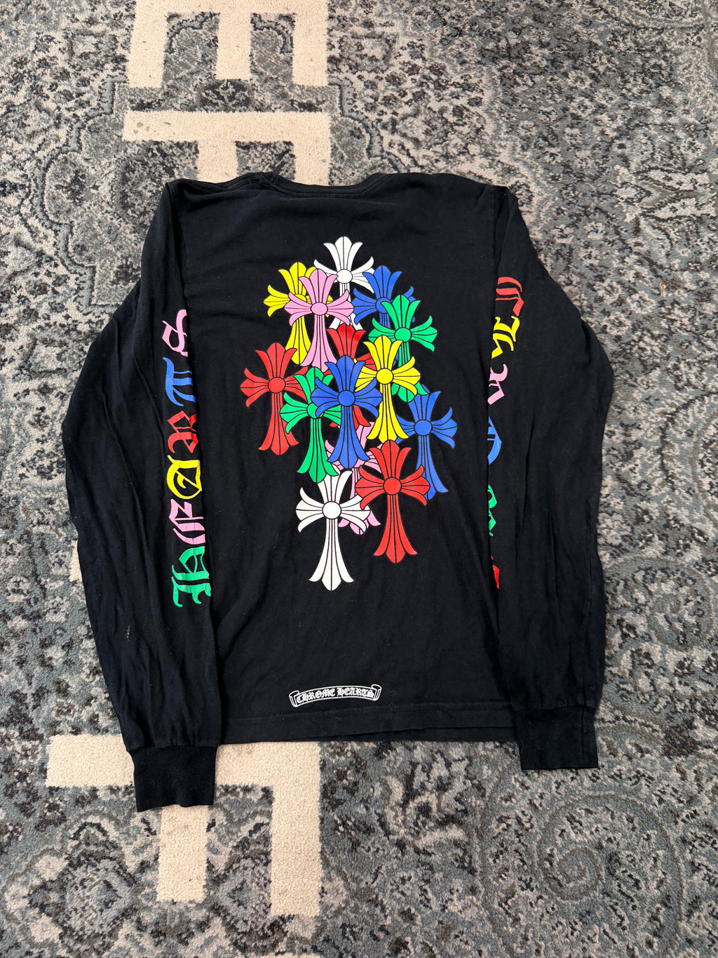 Chrome Hearts Multi Color Cemetery L/S Size Small U