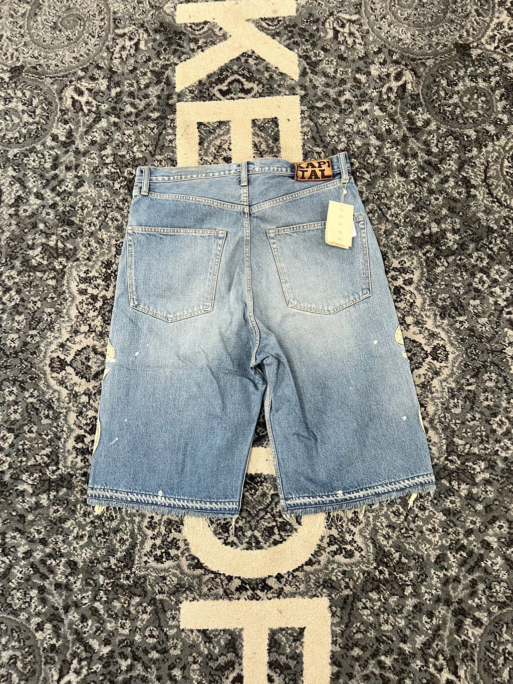 Kapital "bones shorts" sz 34 New