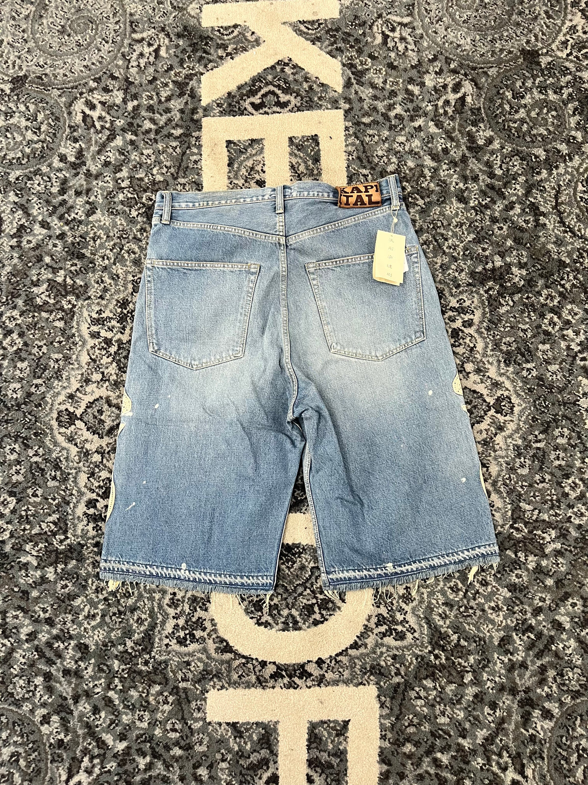Kapital "bones shorts" sz 34 New