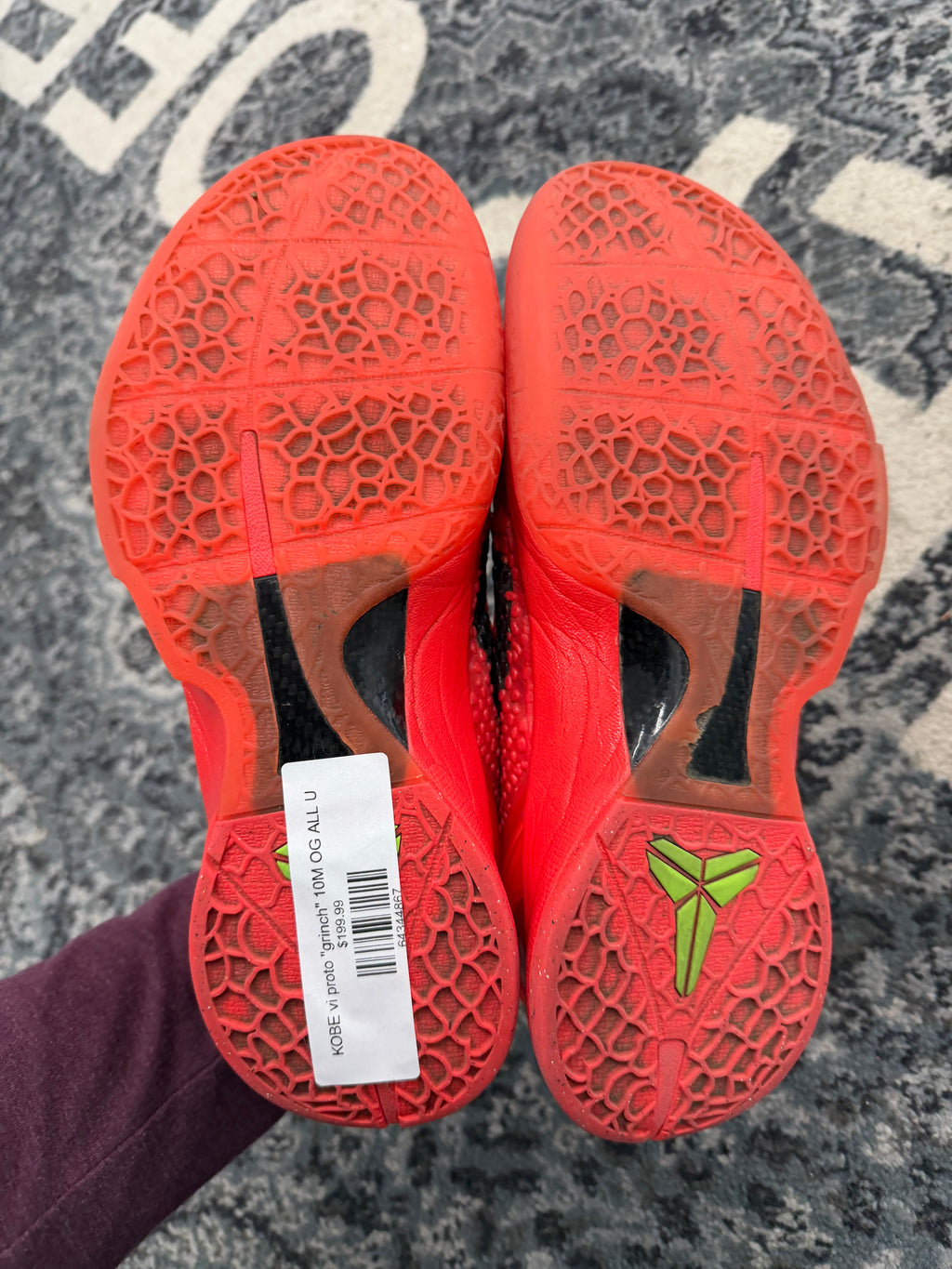 KOBE vi proto "grinch" 10M OG ALL U