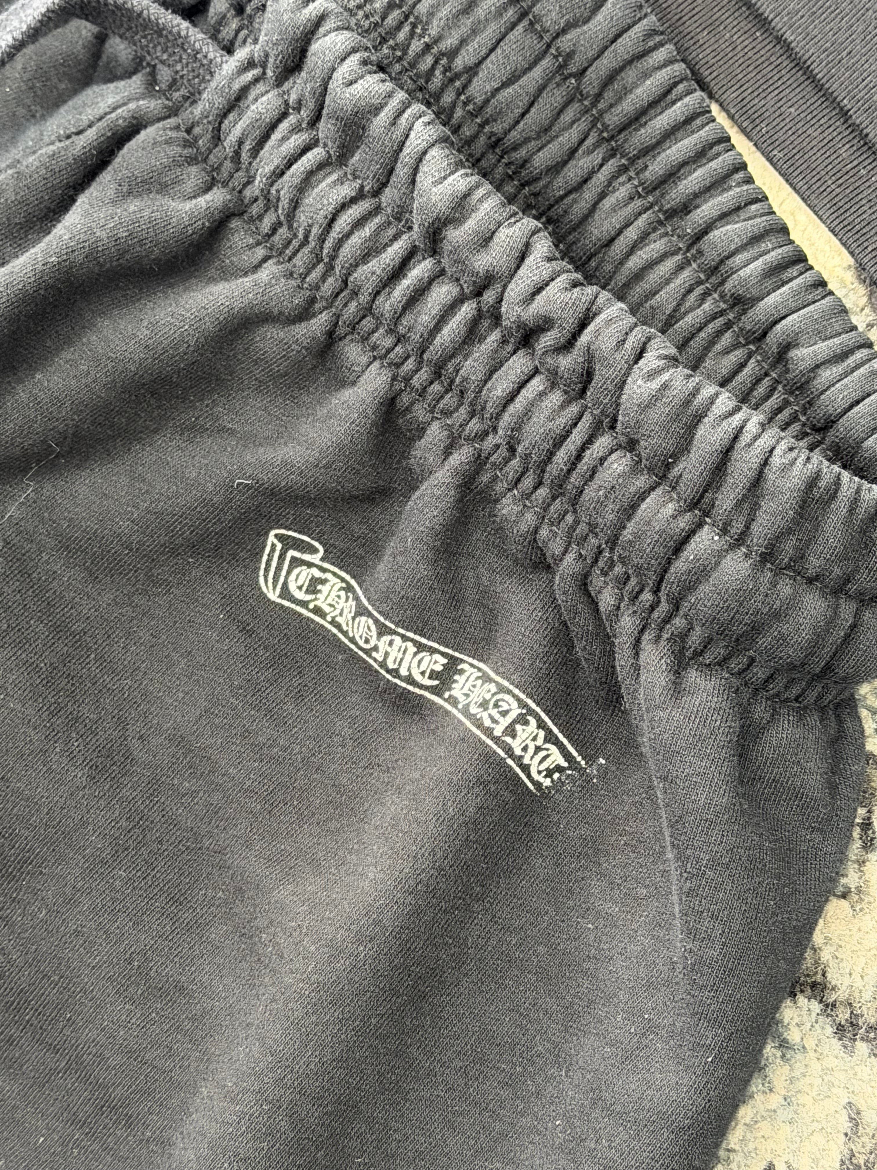 Chrome Hearts Scroll Logo Sweatpants No Pockets Xl U