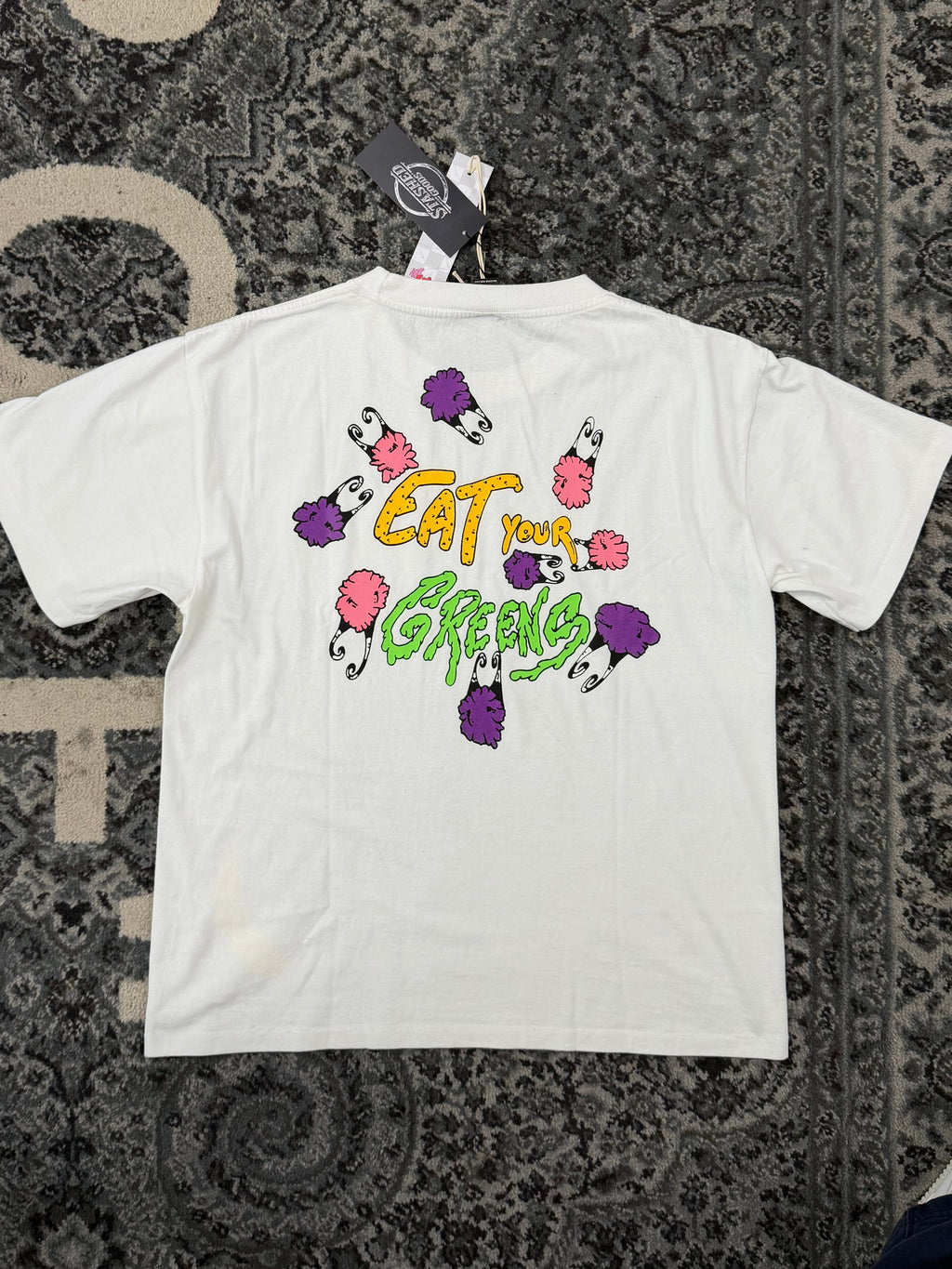 MATTY BOY anti promo "eat your greens" shirt S DSWT