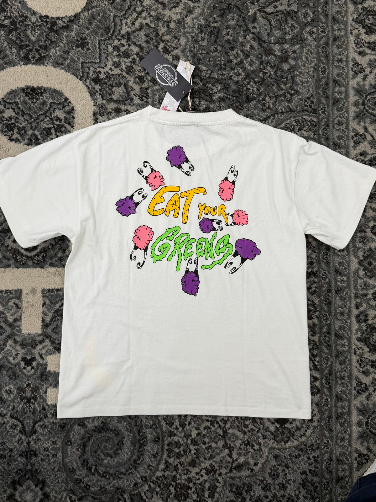 MATTY BOY anti promo "eat your greens" shirt S DSWT