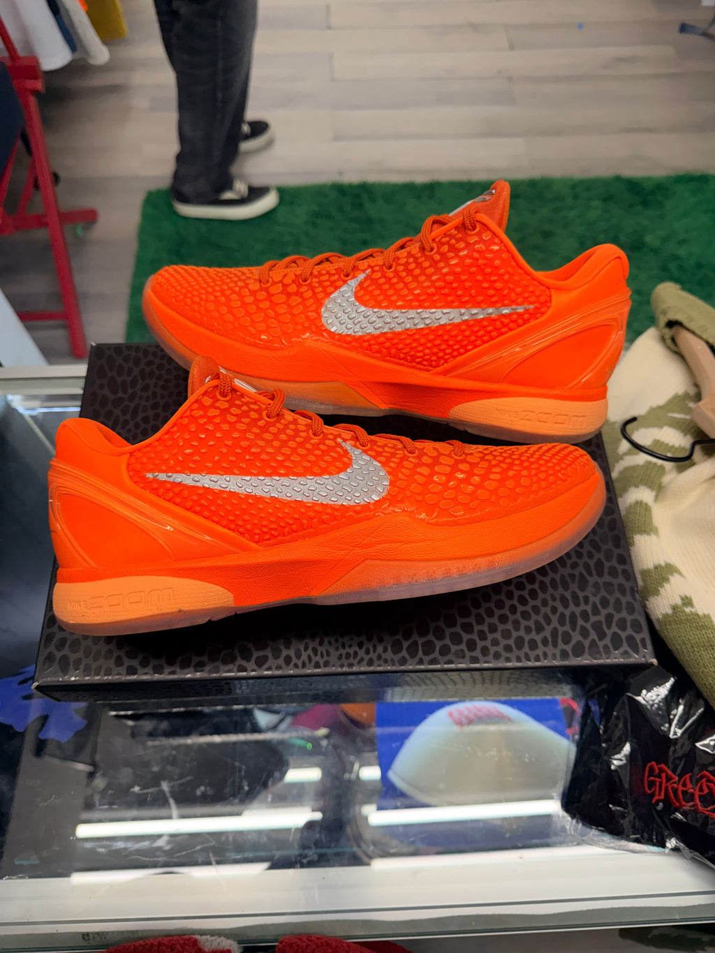 Kobe 6 Proto "Total Orange" Size 9.5 VNDS OG ALL