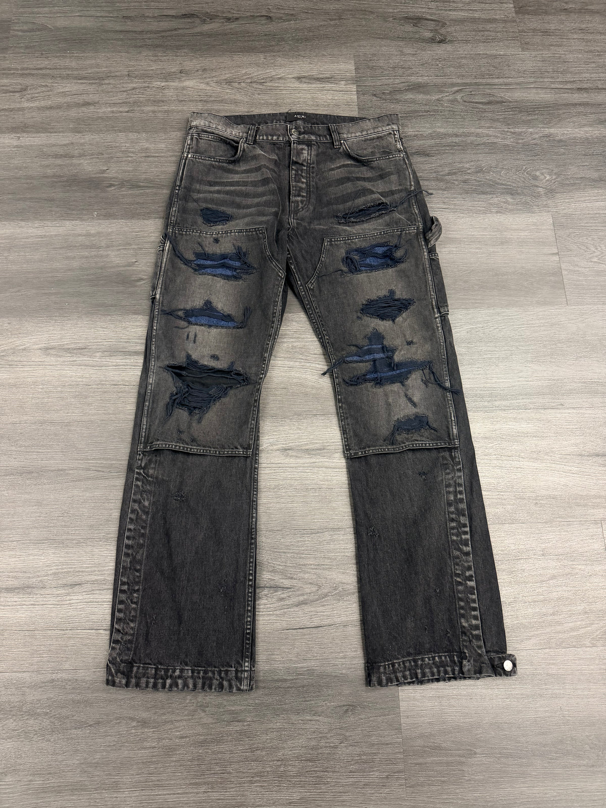 Amiri distressed carpenter black Jeans Size 36 U