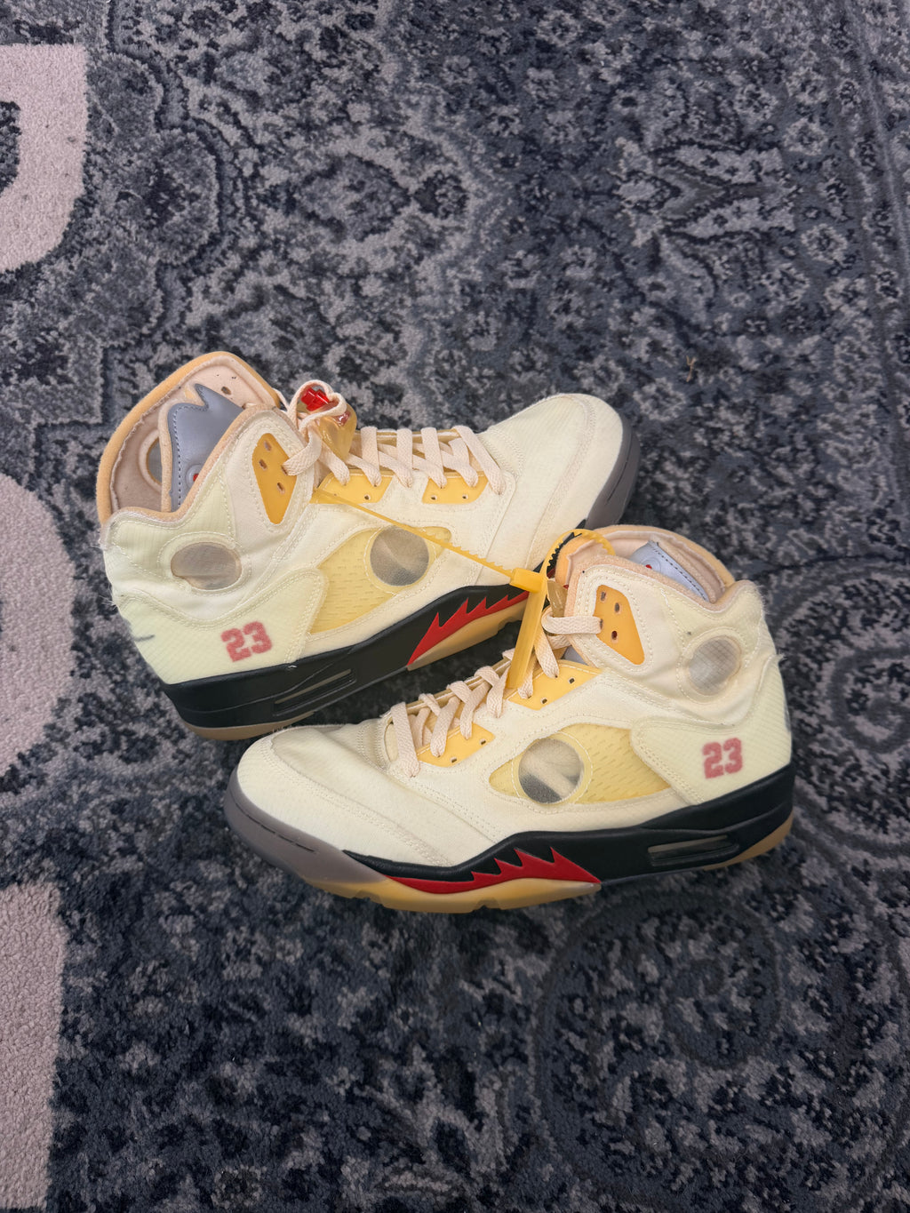 Jordan 5 Off White Sail Size 10.5 No Box U