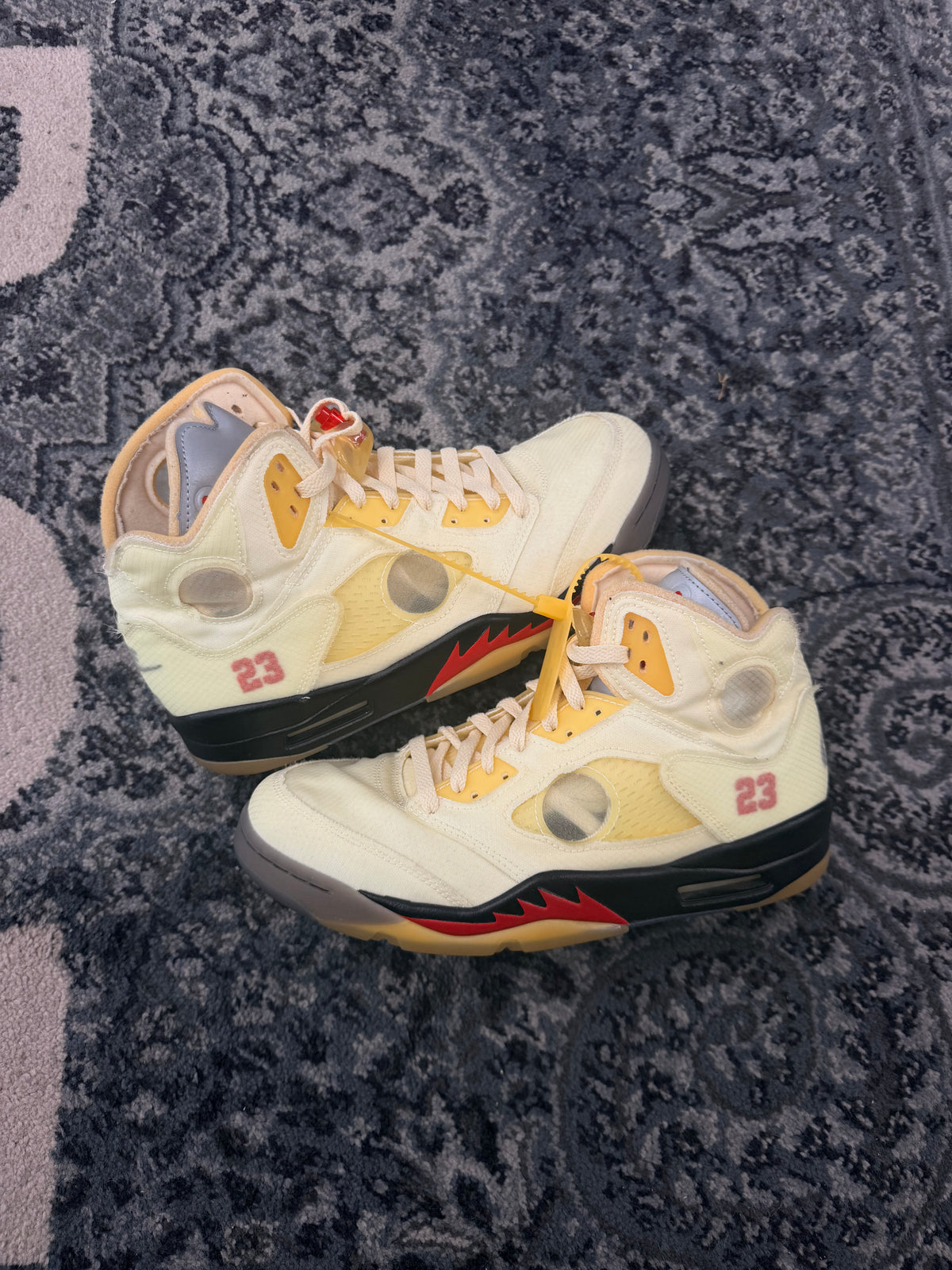 Jordan 5 Off White Sail Size 10.5 No Box U