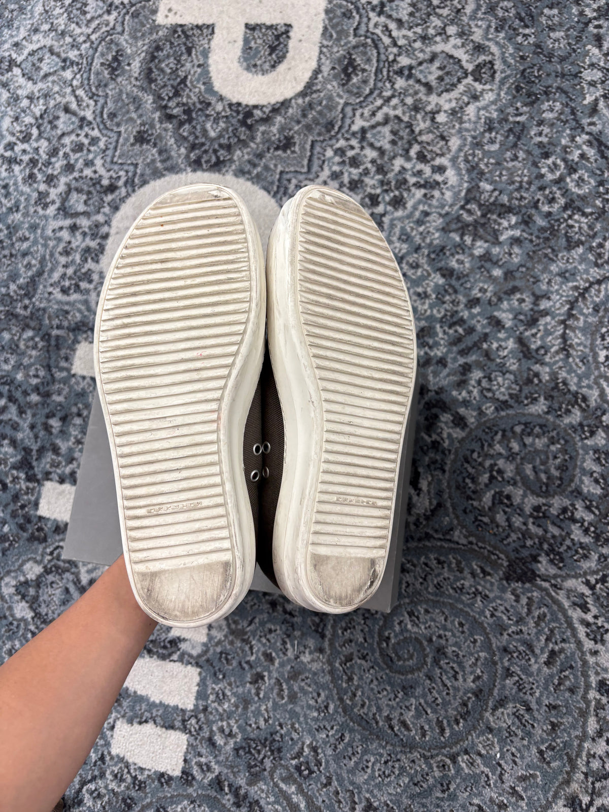 Rick Owen DRKSHDW Low Tops Size 43 (Lightly Worn)