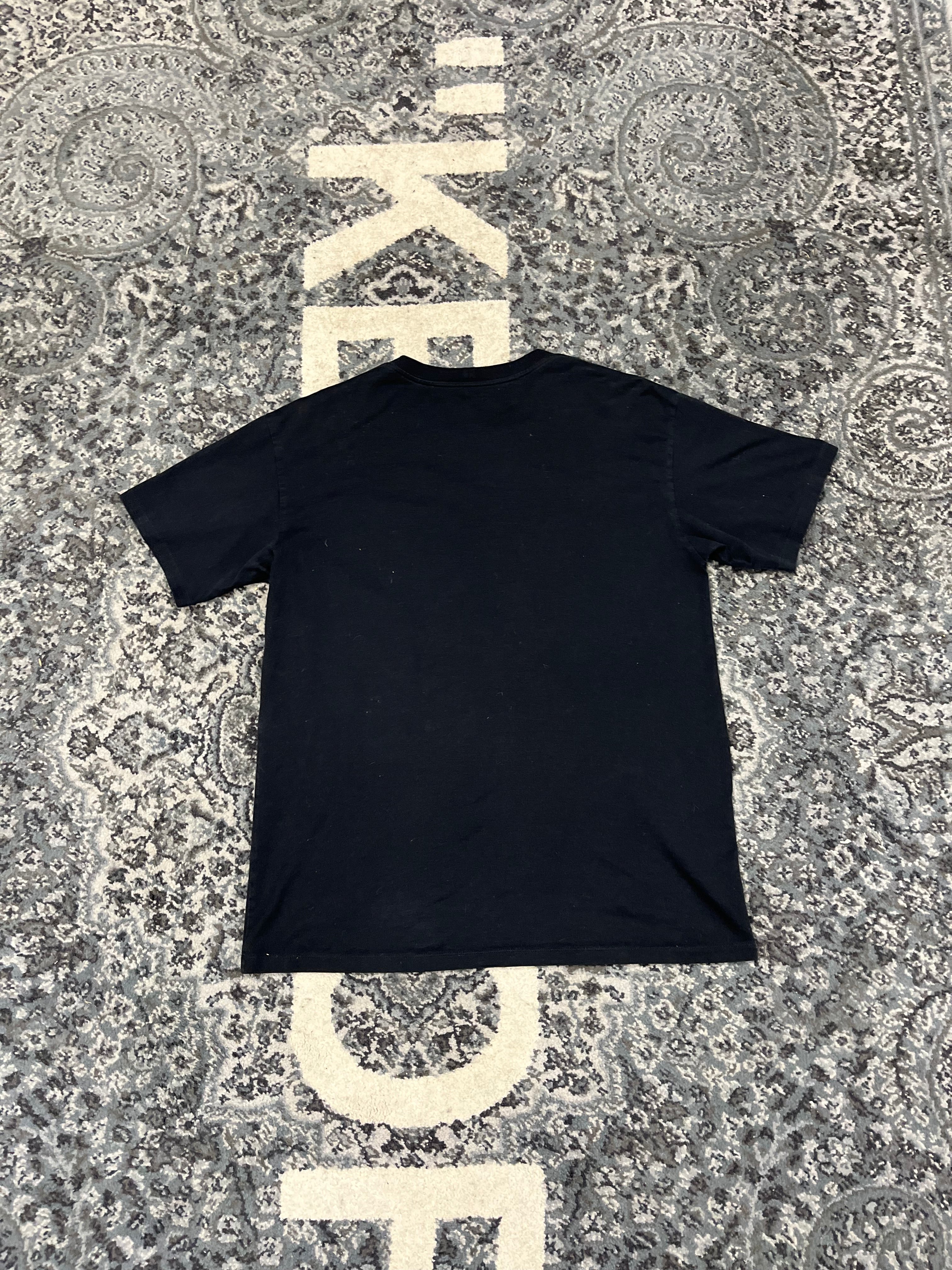 CELINE spellout logo shirt black XS U