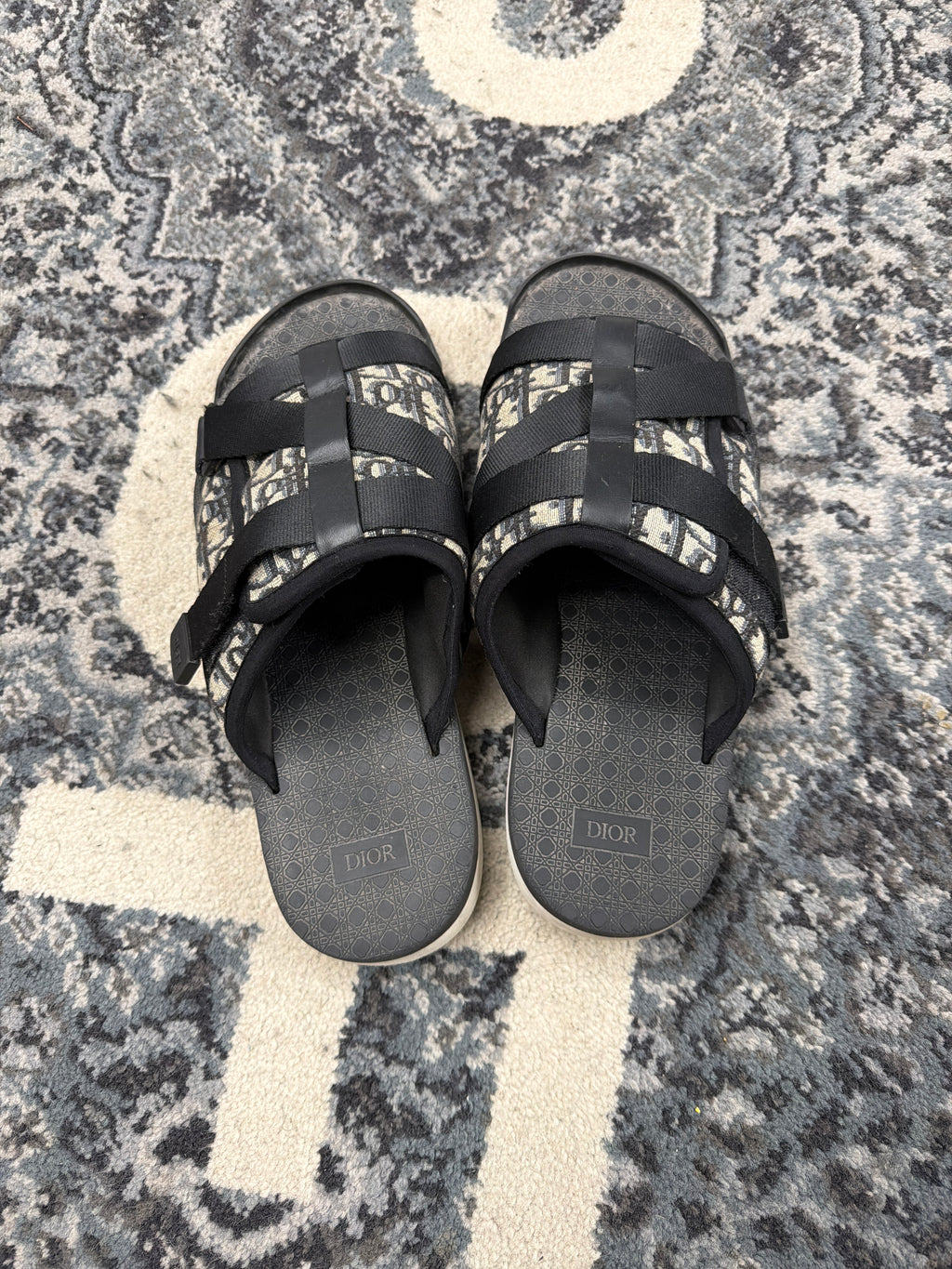 DIOR oblique sandals 45 (12M) NB U