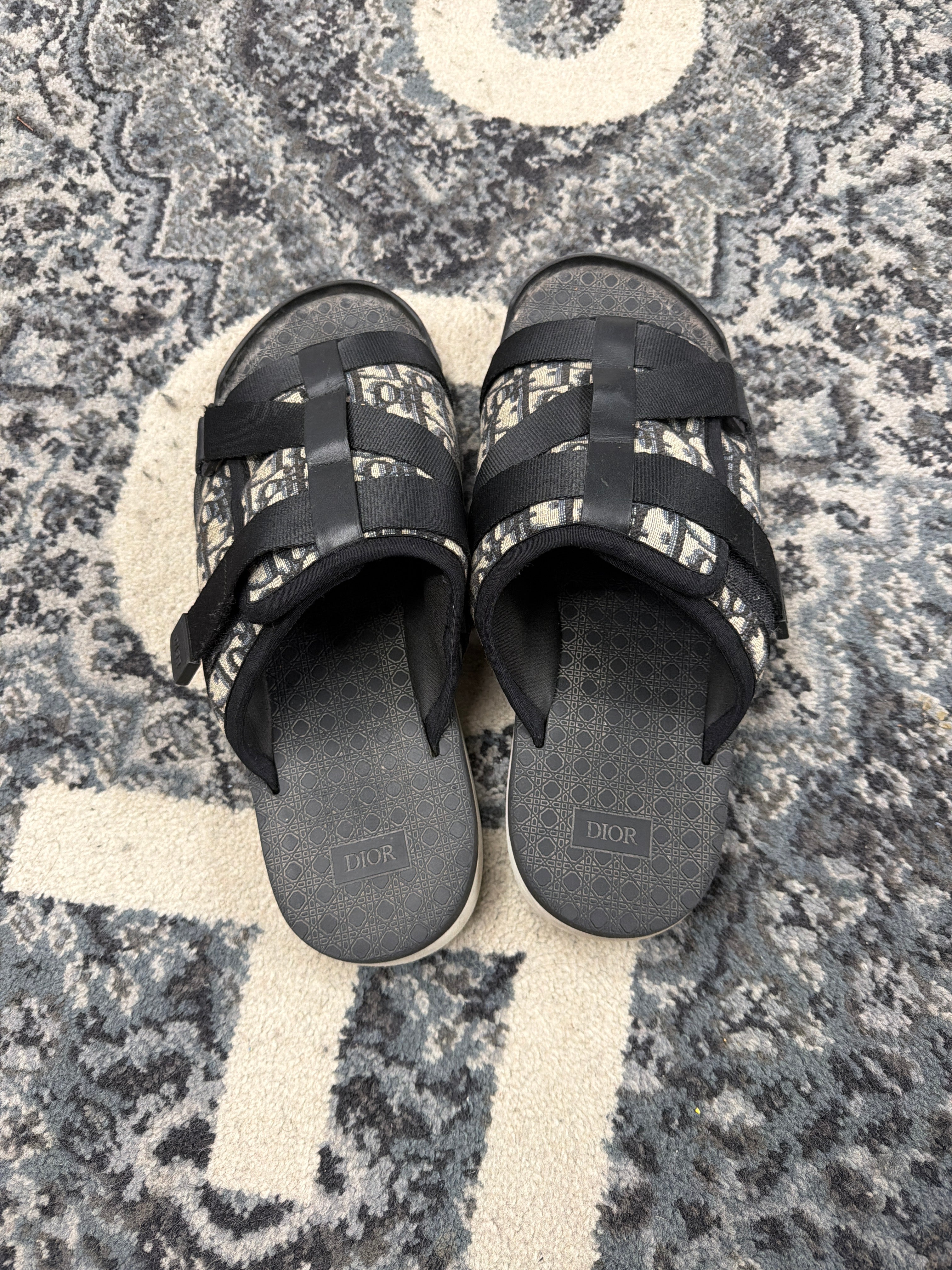 DIOR oblique sandals 45 (12M) NB U