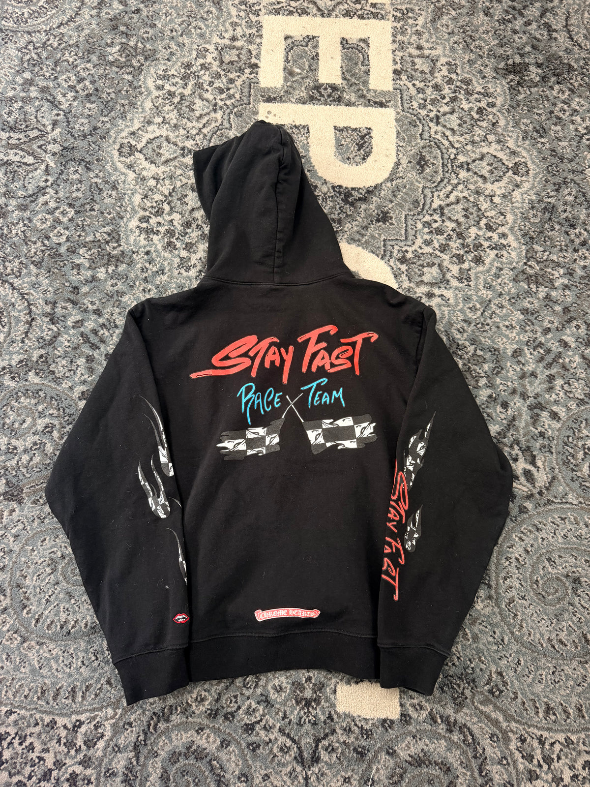 Chrome Hearts Matty Boy Stay Fast Hoodie Size Medium U