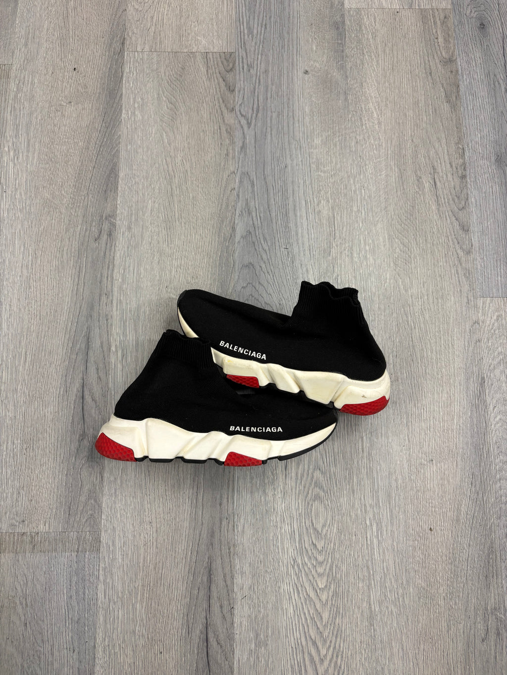 BALENCIAGA speed runnner black/white 36 (6W) NB U