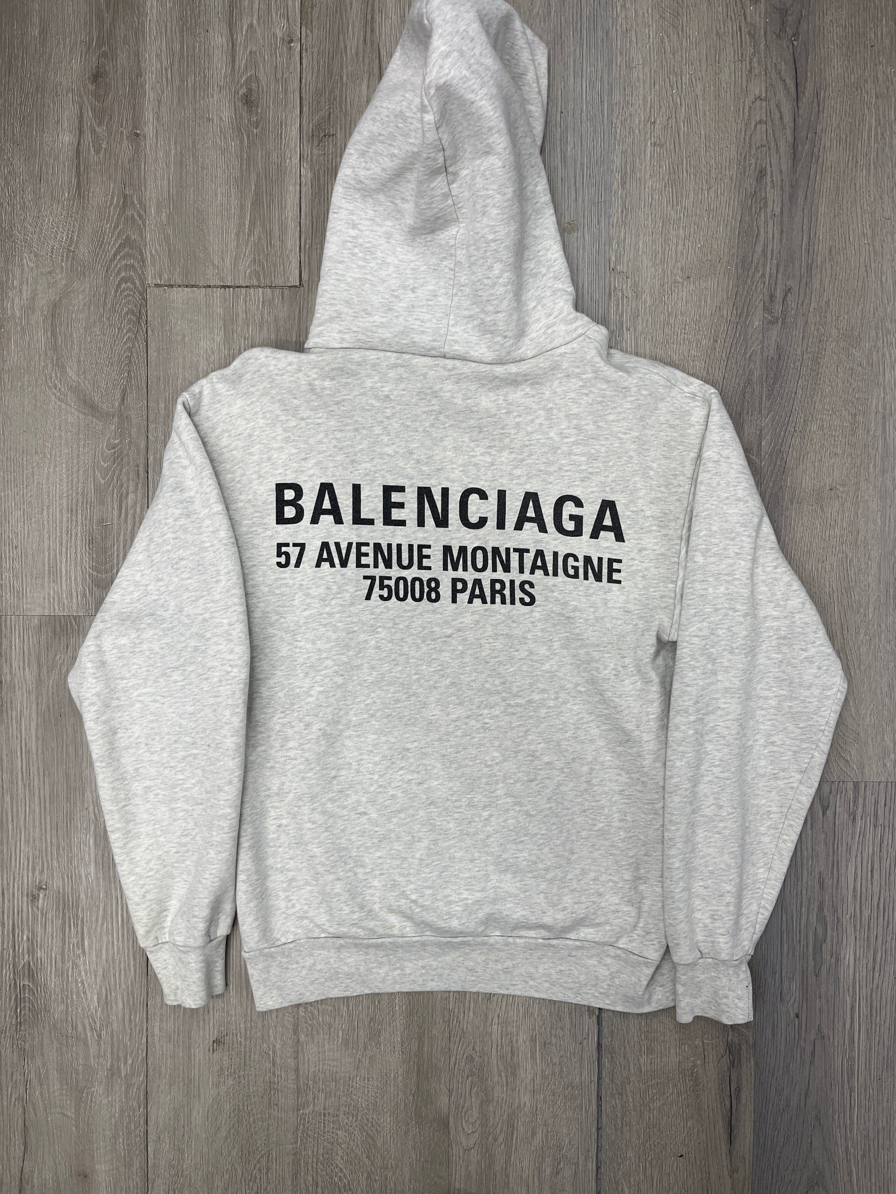 Balenciaga grey hoodie M U