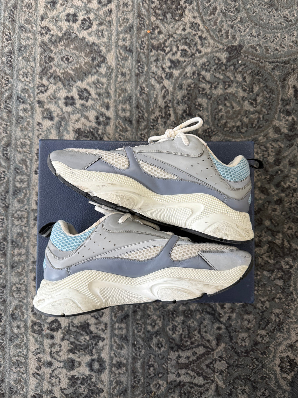 DIOR b22 runners blue/grey 43.5 (10.5M) OG ALL U