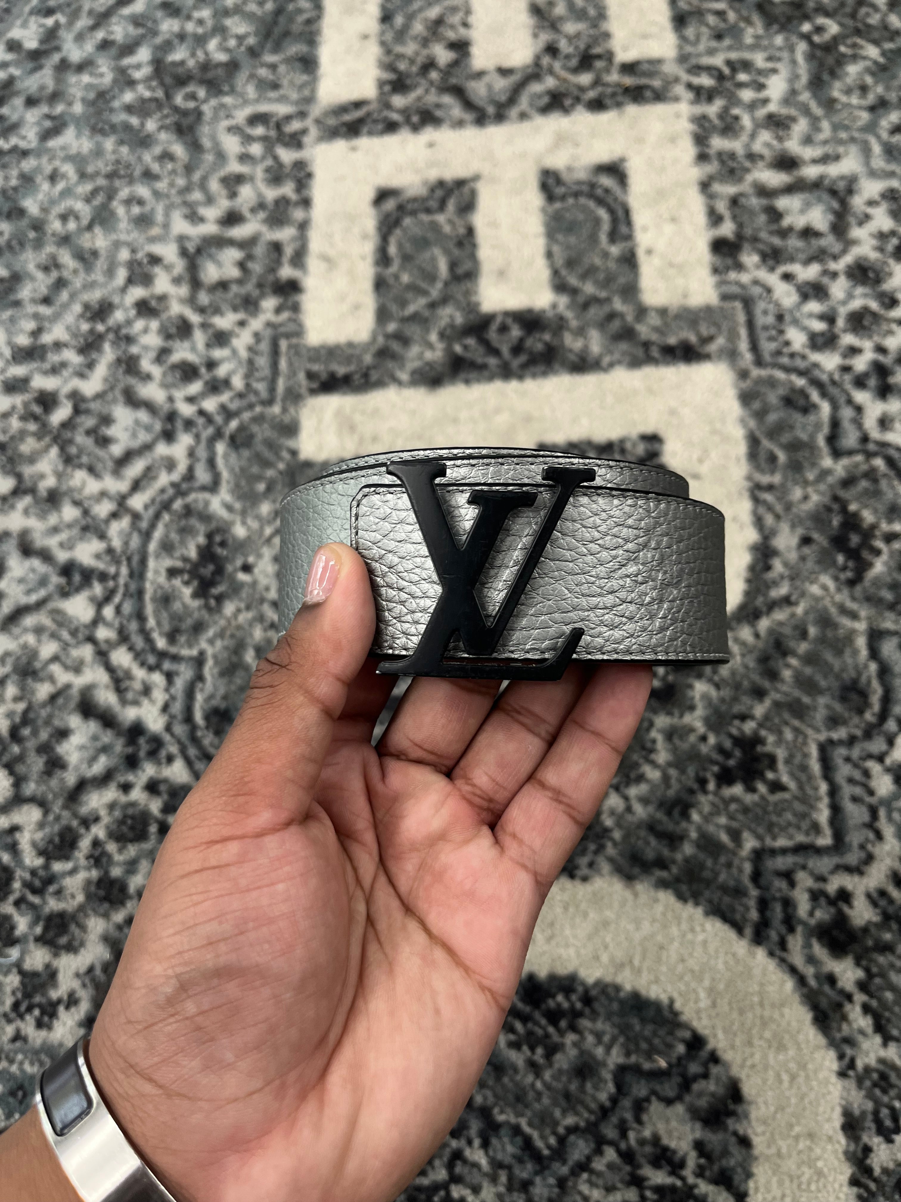 LV belt "metallic grey" 95 (28-32) NB U