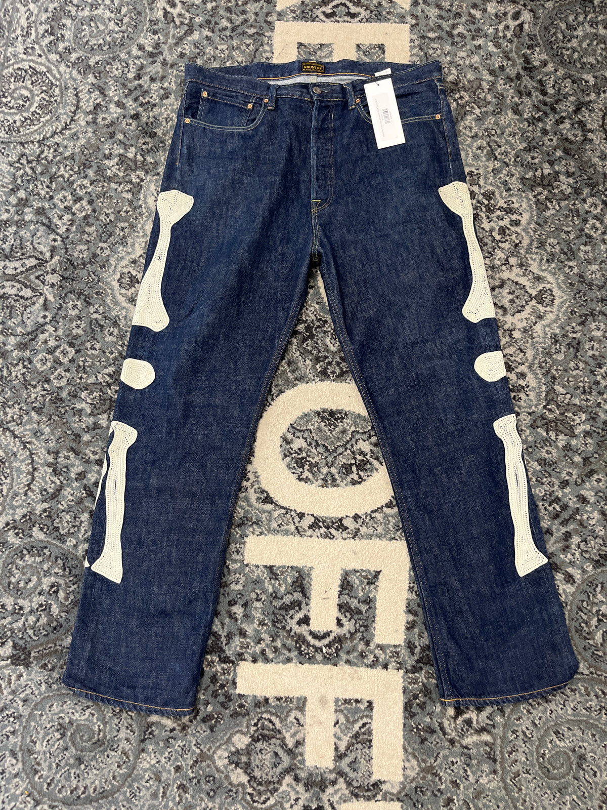 KAPITAL 14oz denim jeans dark blue 36 U