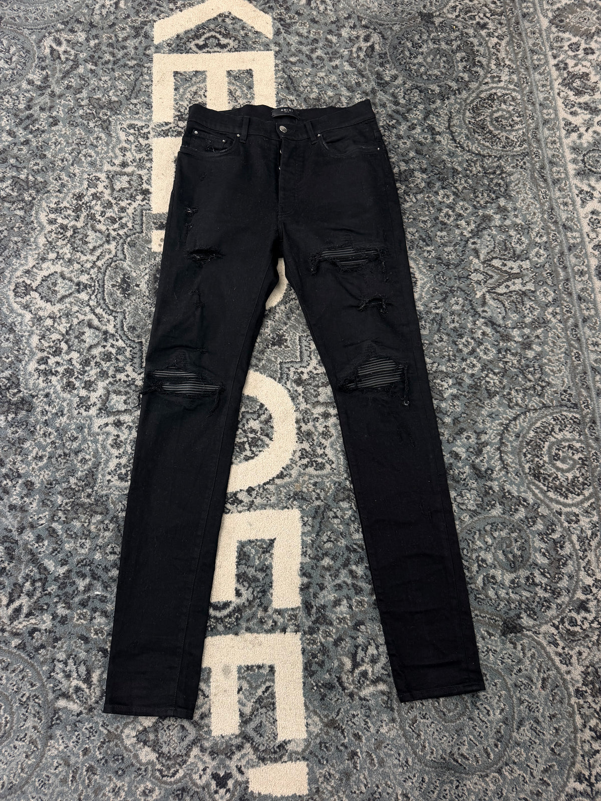 Amiri MX1 Black Patch Size 34 (worn once)