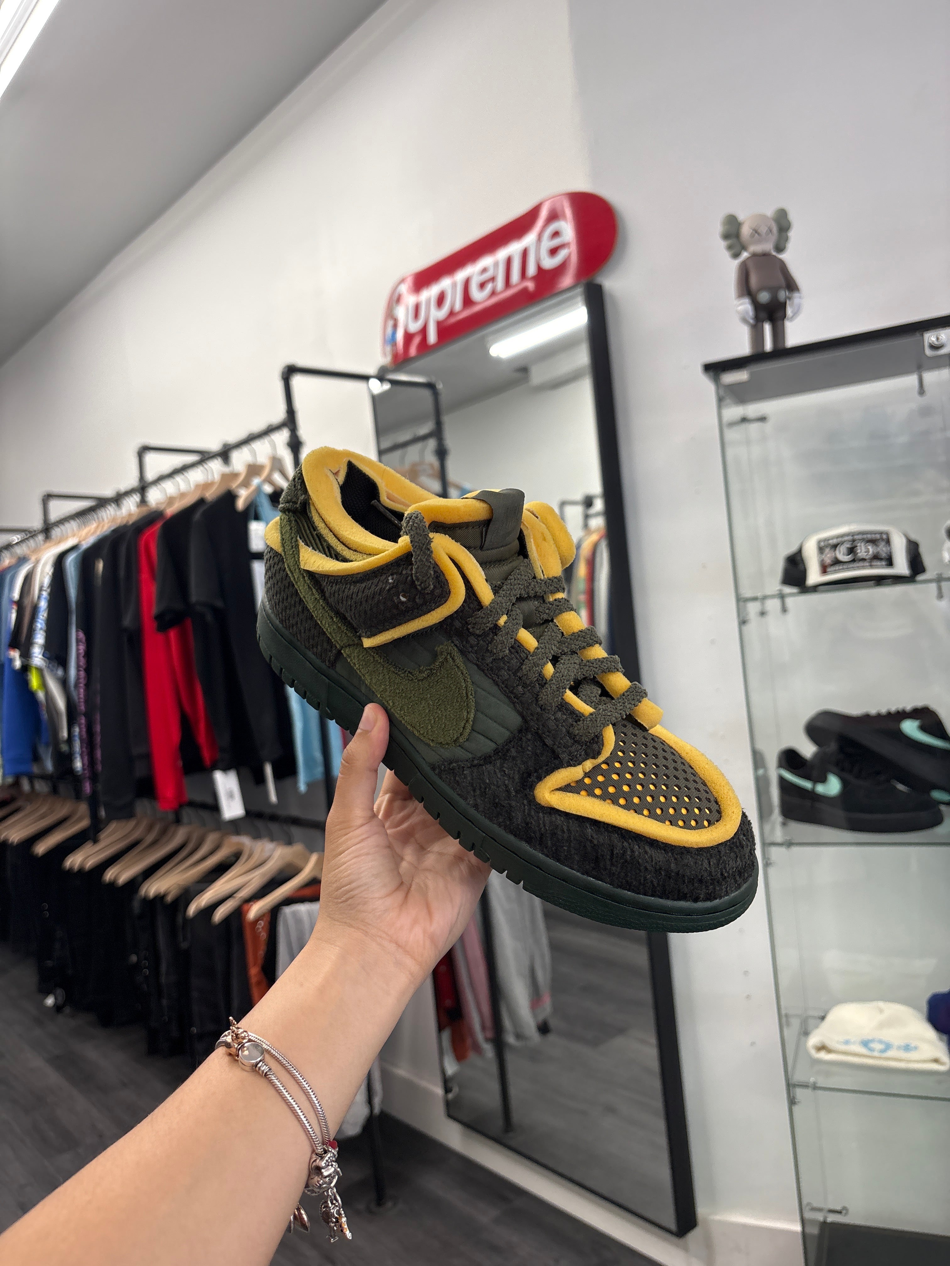 Nike CPFM Dunk Sequoia Size 9.5 DS