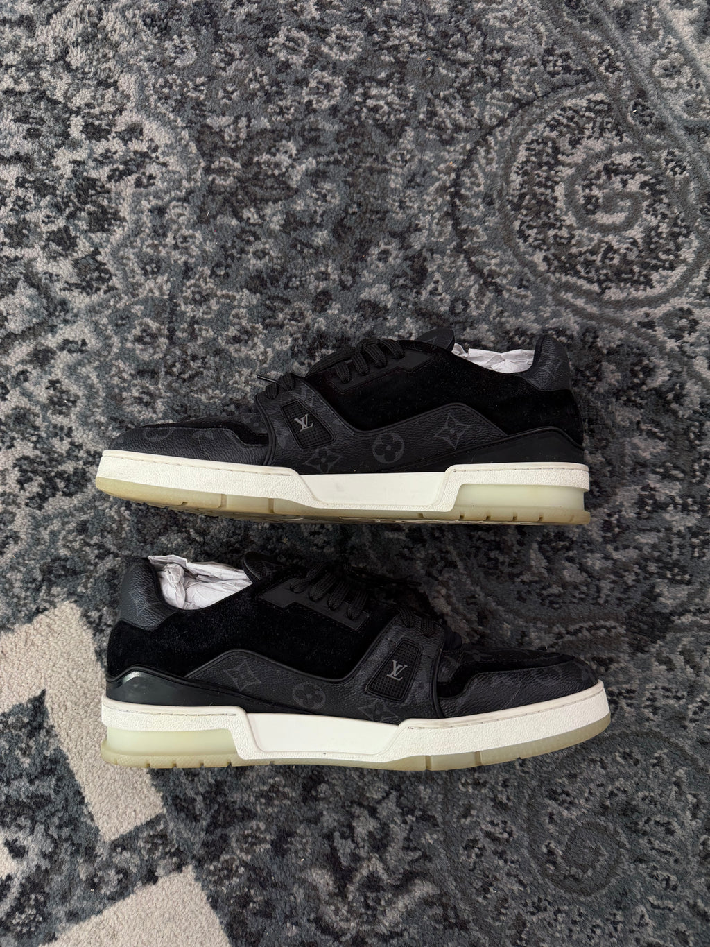 LV monogram eclipse trainers black 9LV (10.5-11M) NB U