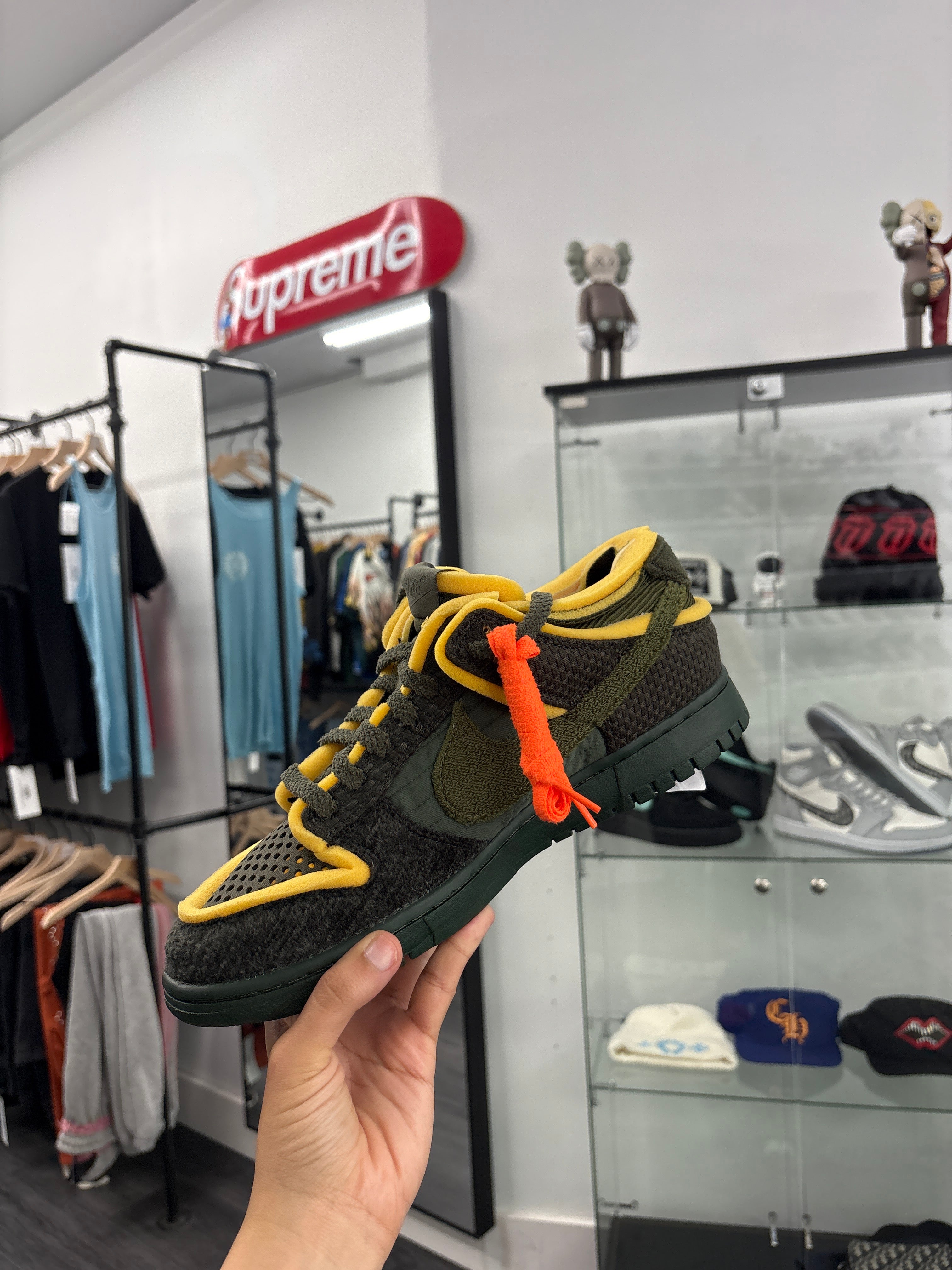 Nike CPFM Dunk Sequoia Size 9.5 DS