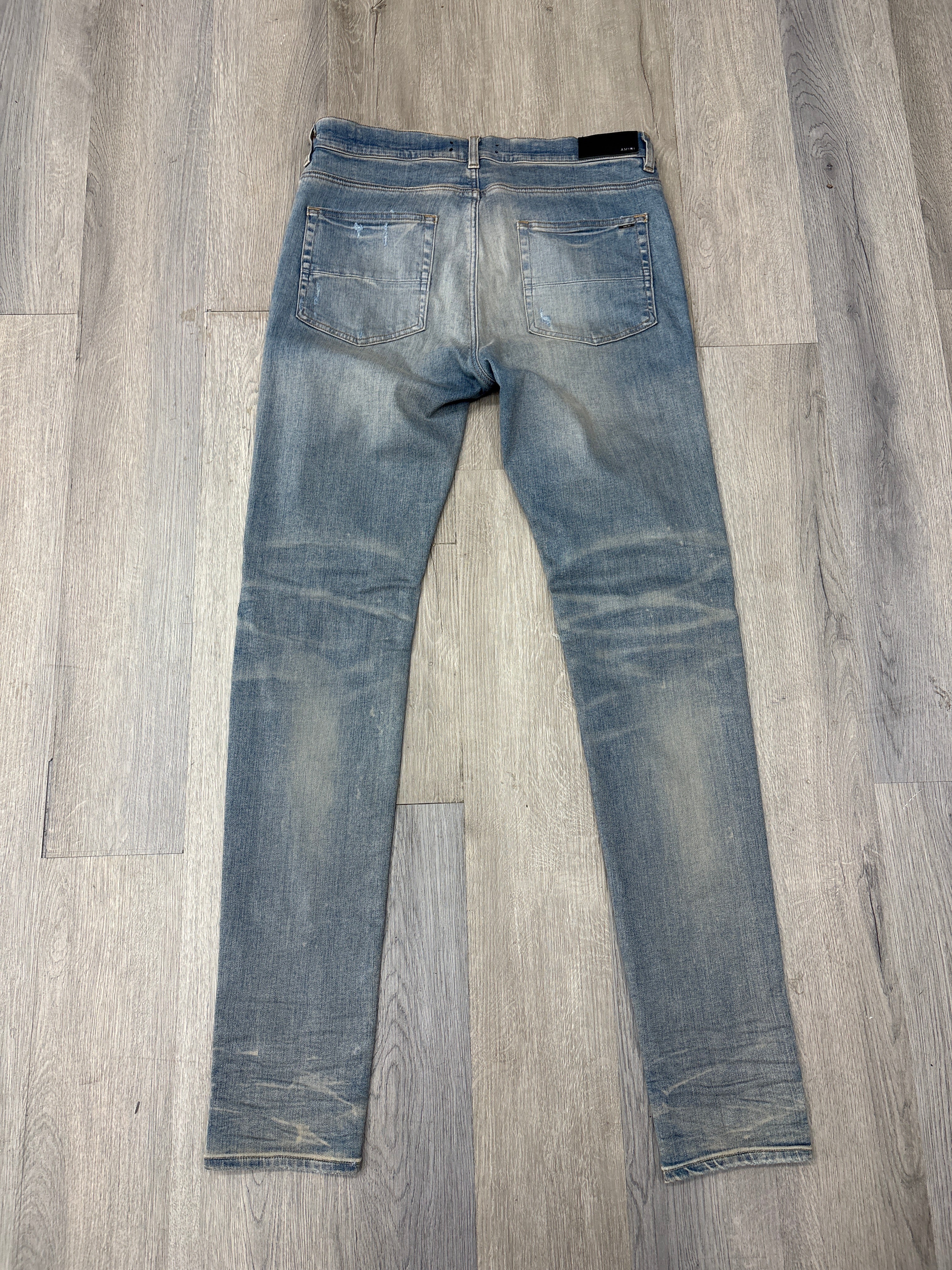 MA pink crystal jeans indigo 36 U