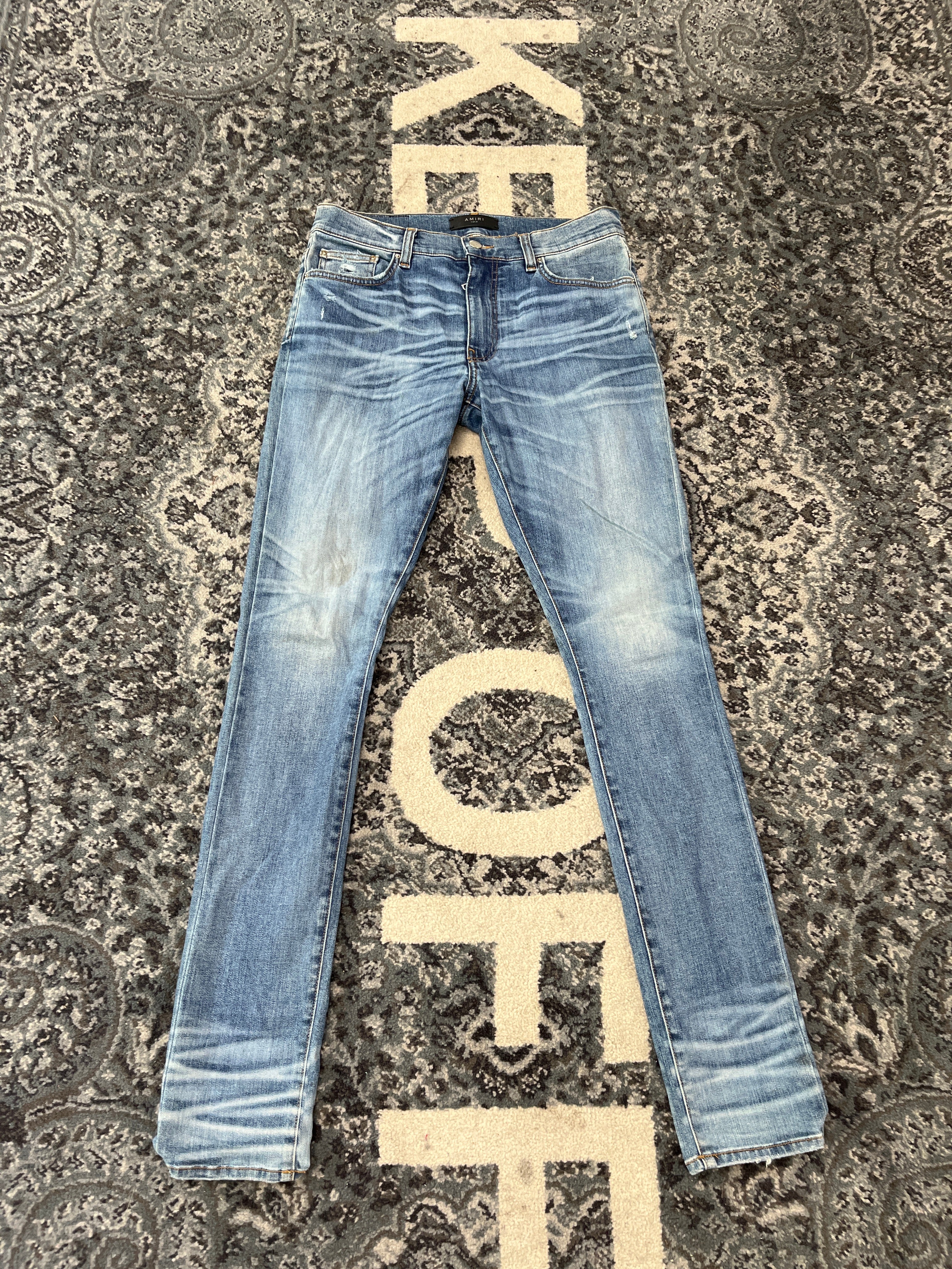 AMIRI stack jeans blue 32 U