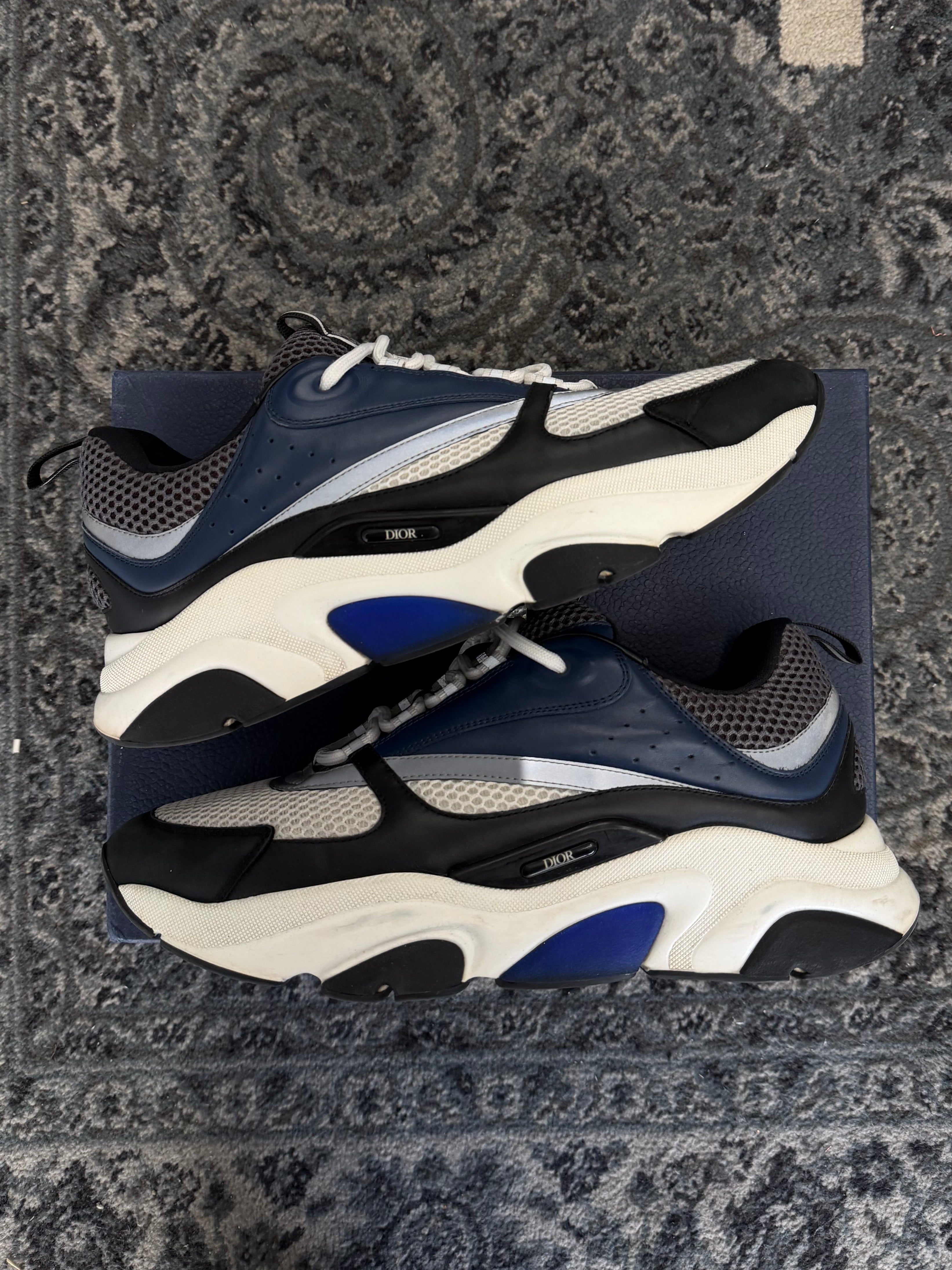 DIOR B22 navy/white 46 (13M) OG ALL U