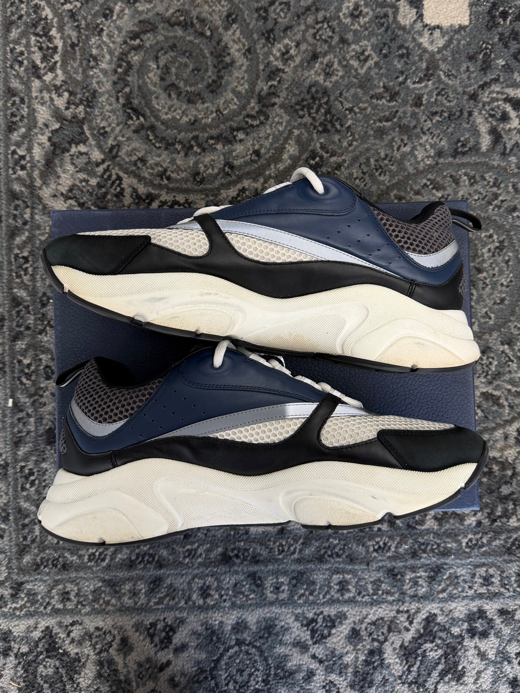 DIOR B22 navy/white 46 (13M) OG ALL U