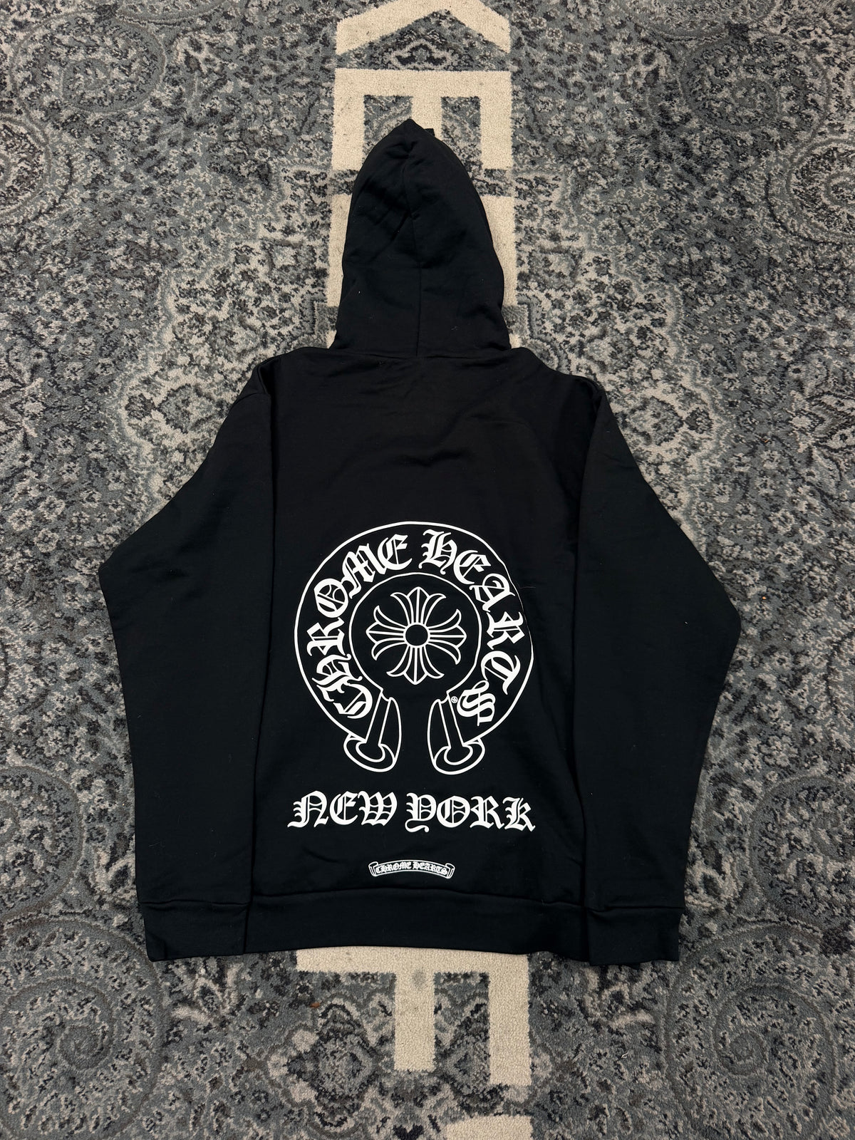Chrome Heart NYC Horseshoe Hoodie Size Large NEW