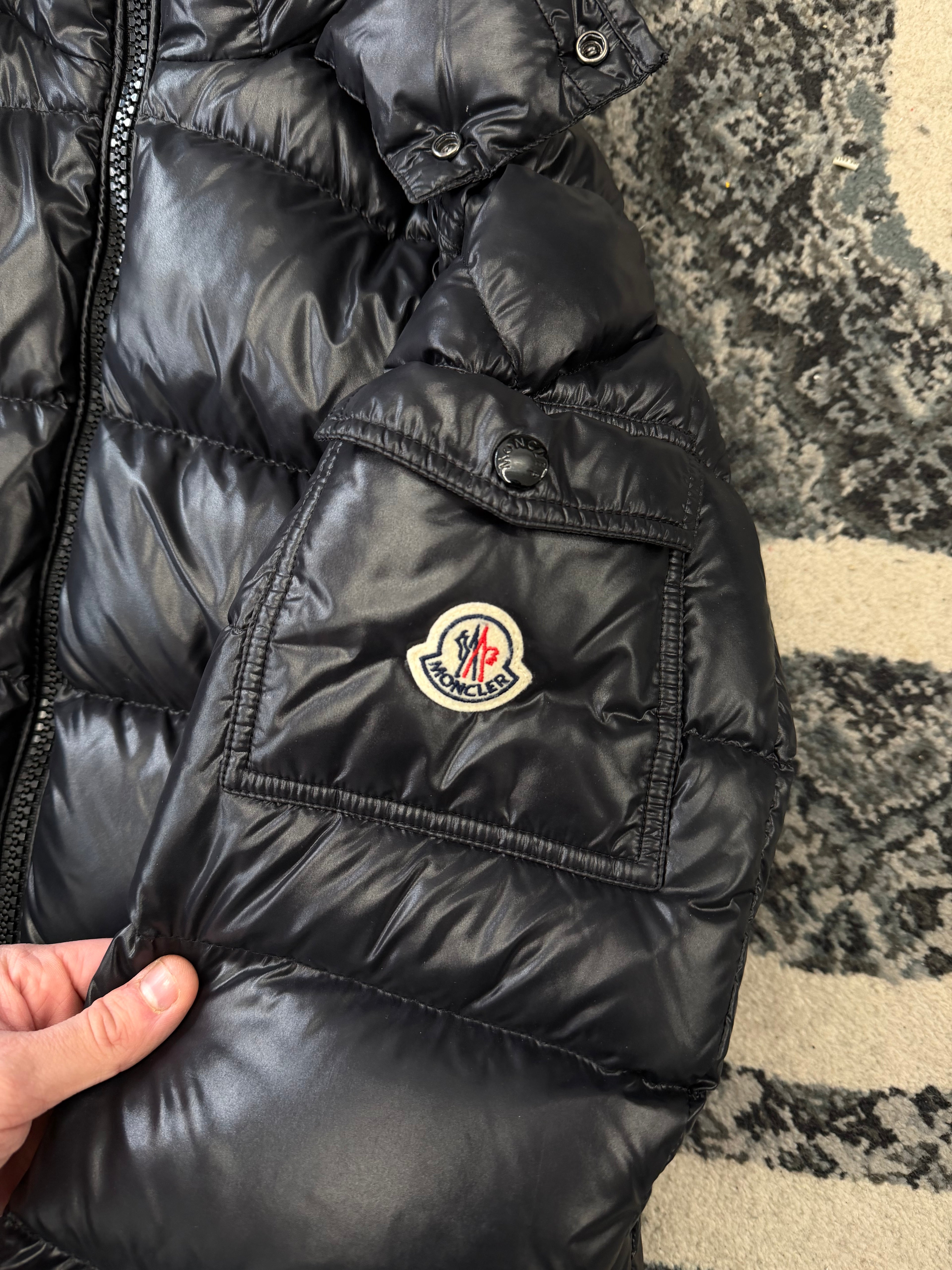 MONCLER maya puffer jacket black 1 (S) U