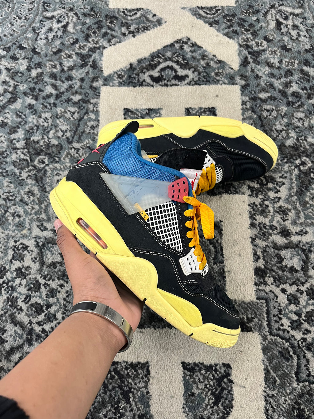JORDAN 4 "union off-noir" 9M NB U