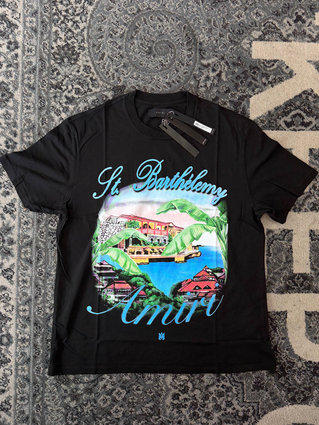AMIRI st barth "eden rock" shirt L DSWT