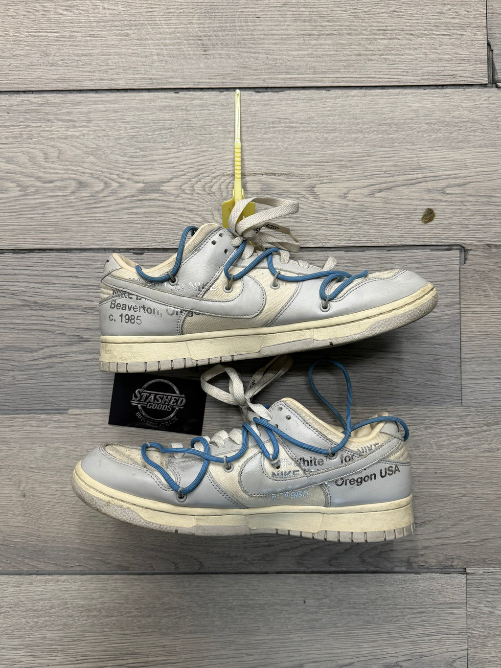OFF WHITE lot "5 of 50" 9M NB U