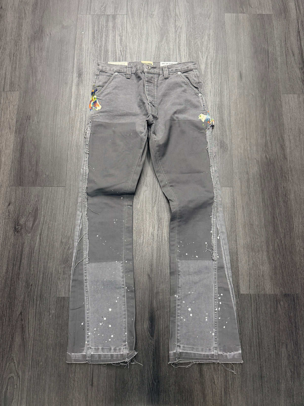 Gallery Dept Grey Paint Splatter Carpenters Size 33 U