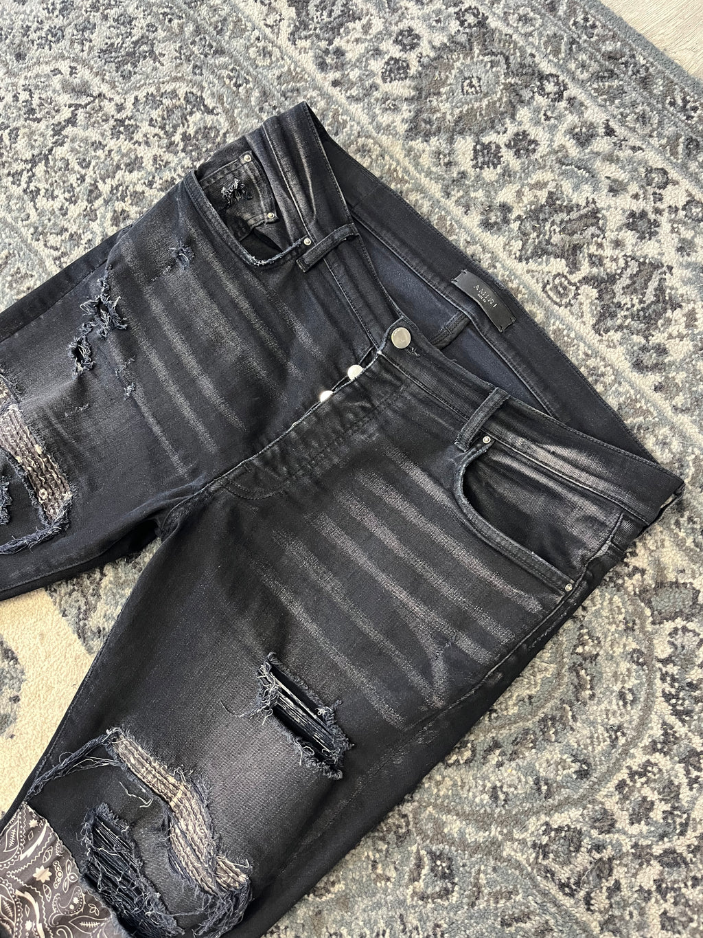 AMIRI art patch jeans black 36 U