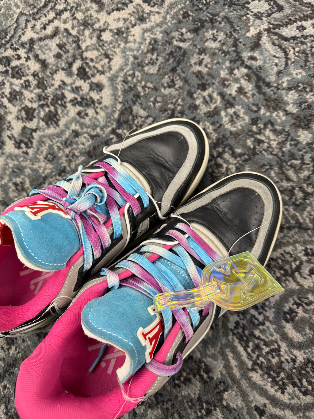 LV virgil upcycle trainers 8.5LV (10-10.5M) NB U