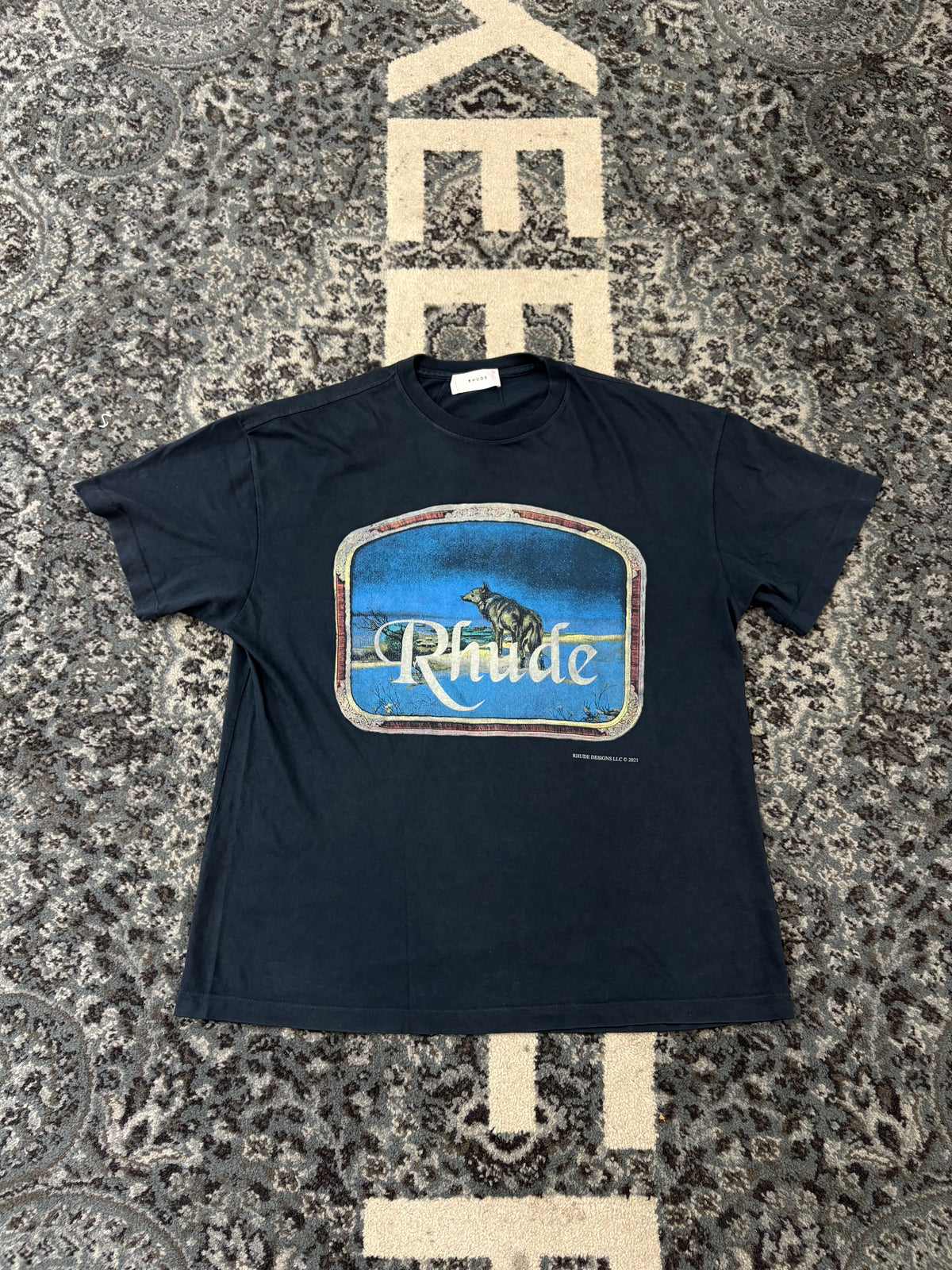 Rhude Logo Shirt Size Small U